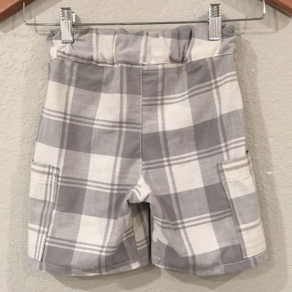 Cotton Plaid Shorts Boys (5)