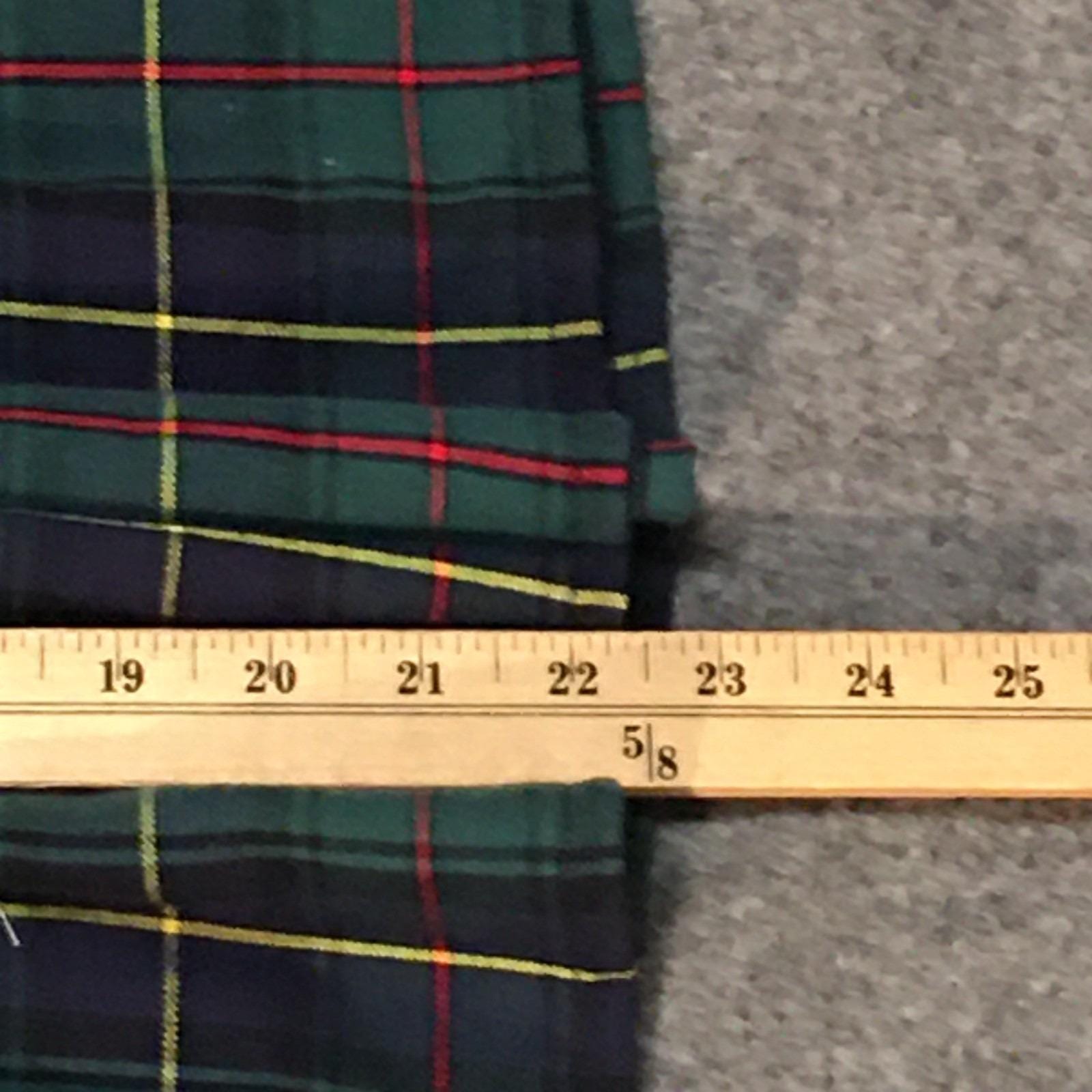 Maxi Flannel Plaid Skirt (5-6)