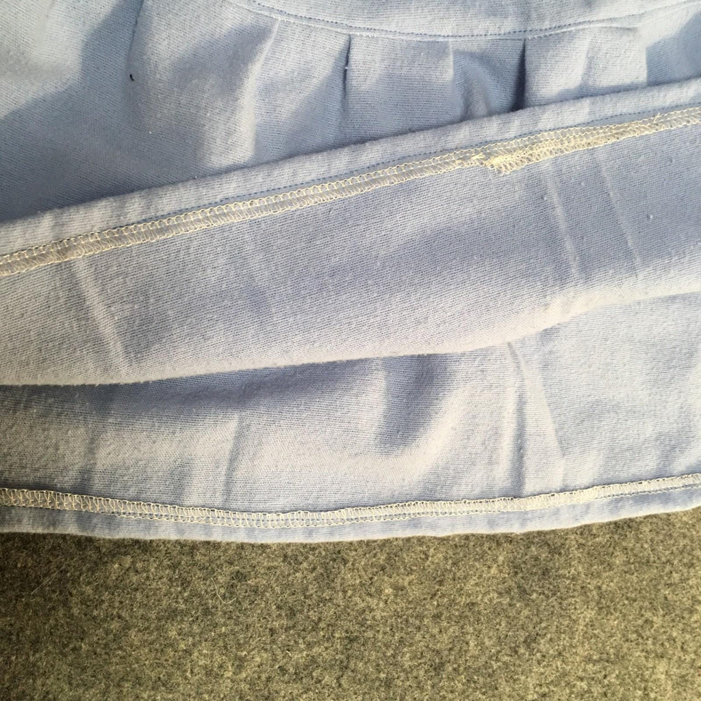 Maxi Flannel Blue Skirt (8)