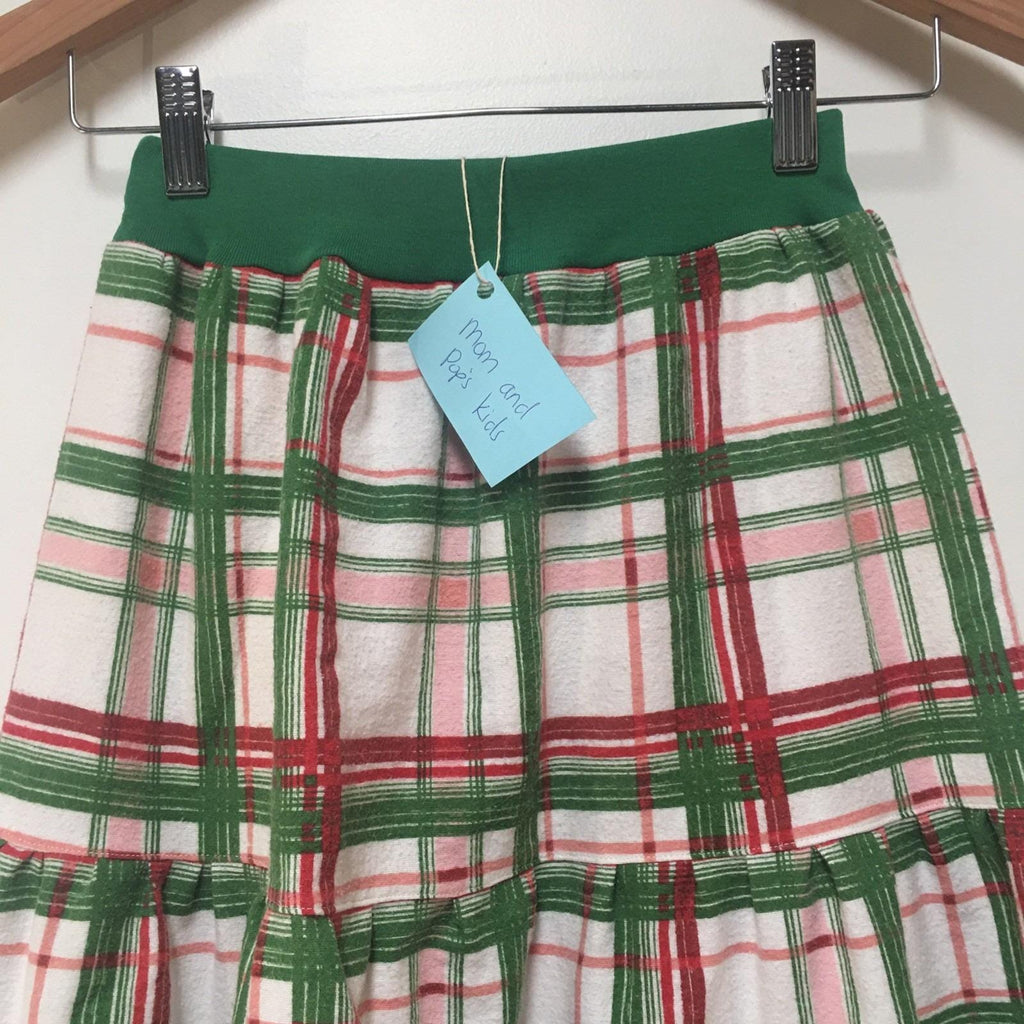 Maxi Flannel Plaid Skirt (10-12)