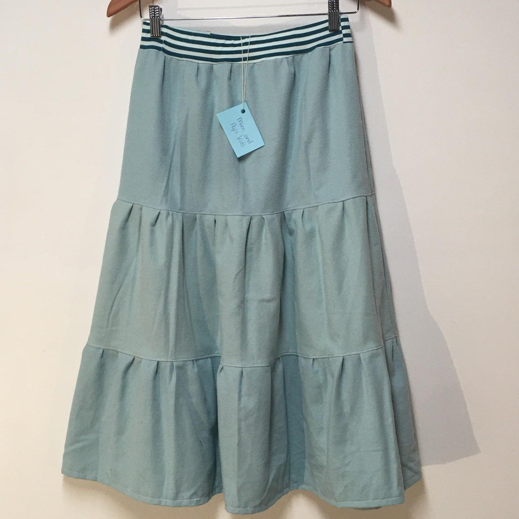 Maxi Flannel Green Skirt (14-16)