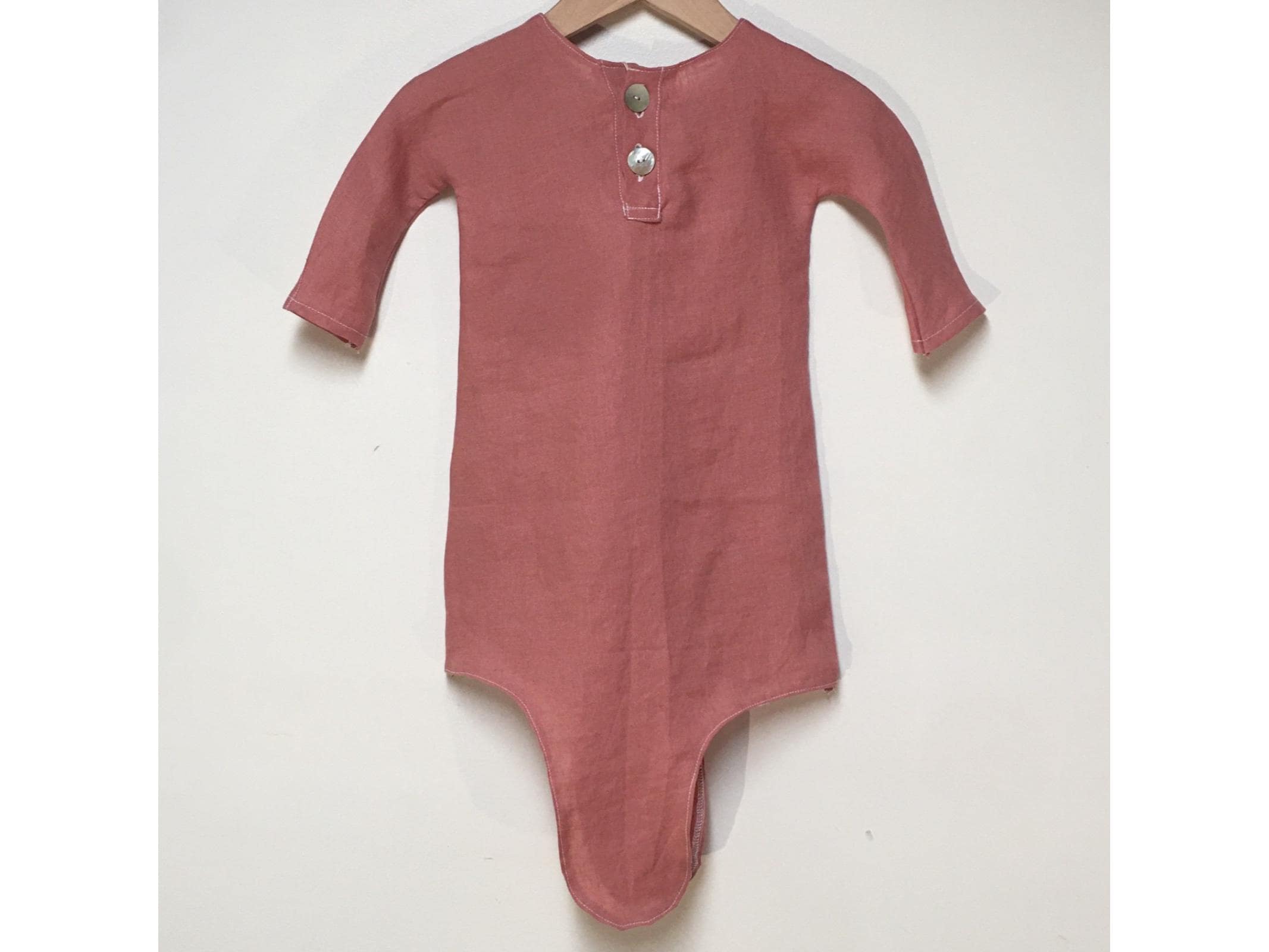 100% Linen Nightgown Baby (0-3M)