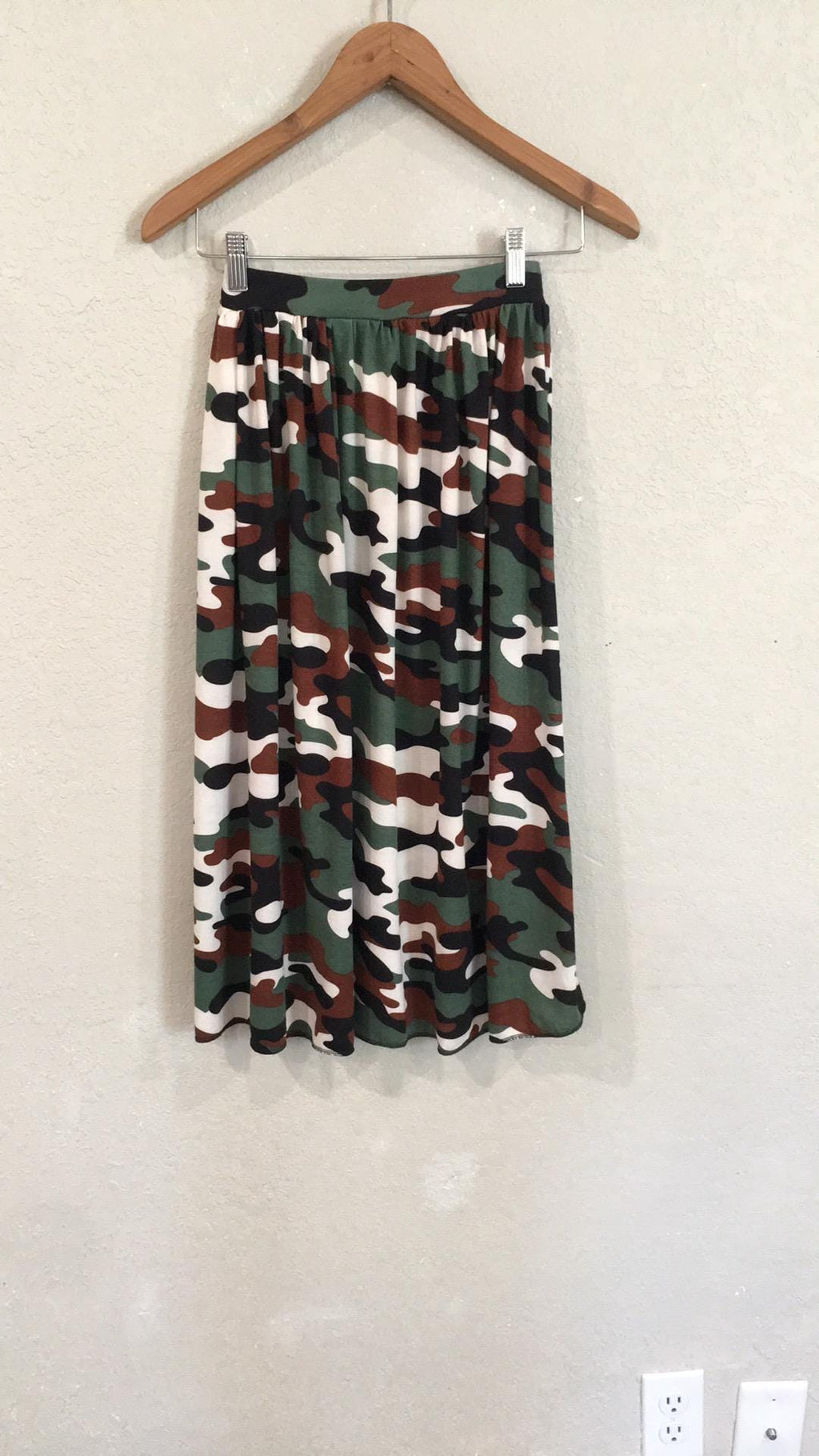 Maxi Knit Camouflage Skirt (10-12)