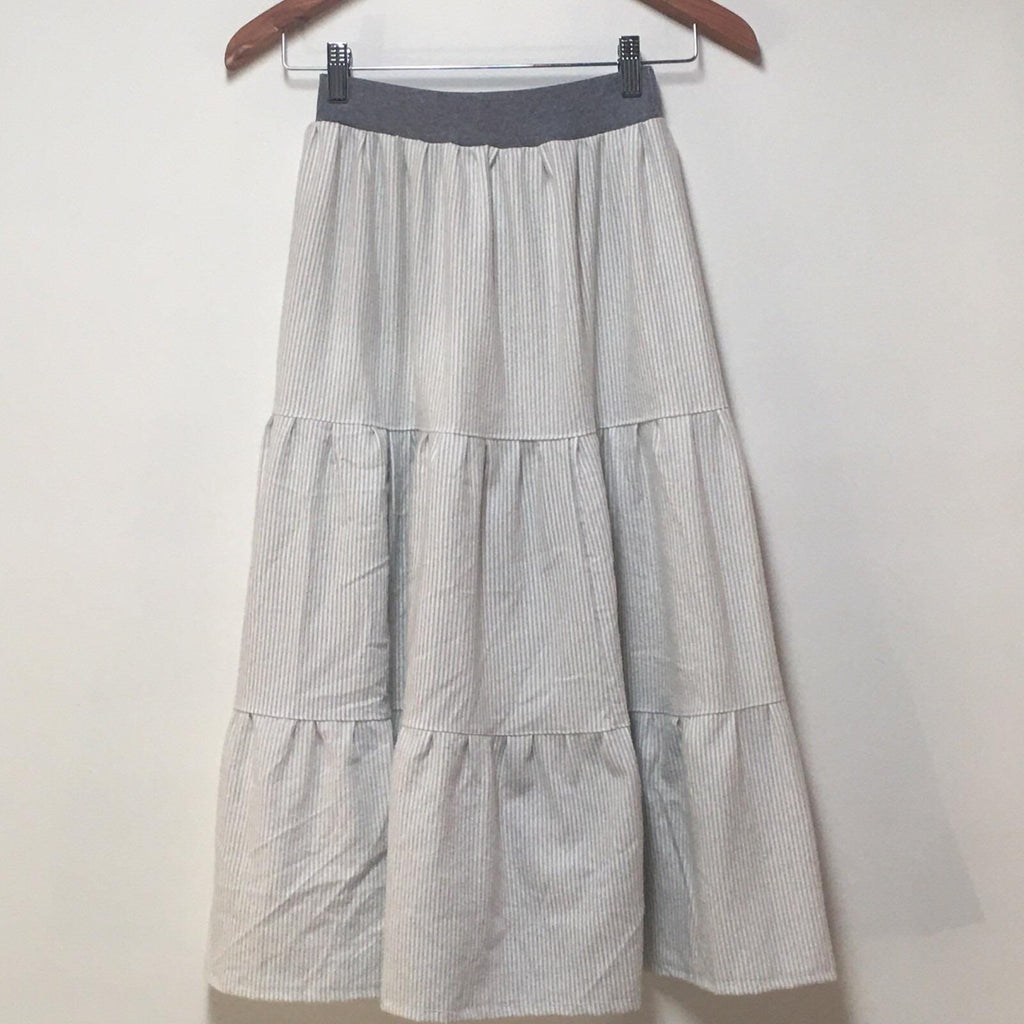 Maxi Flannel Striped Skirt (10-12)