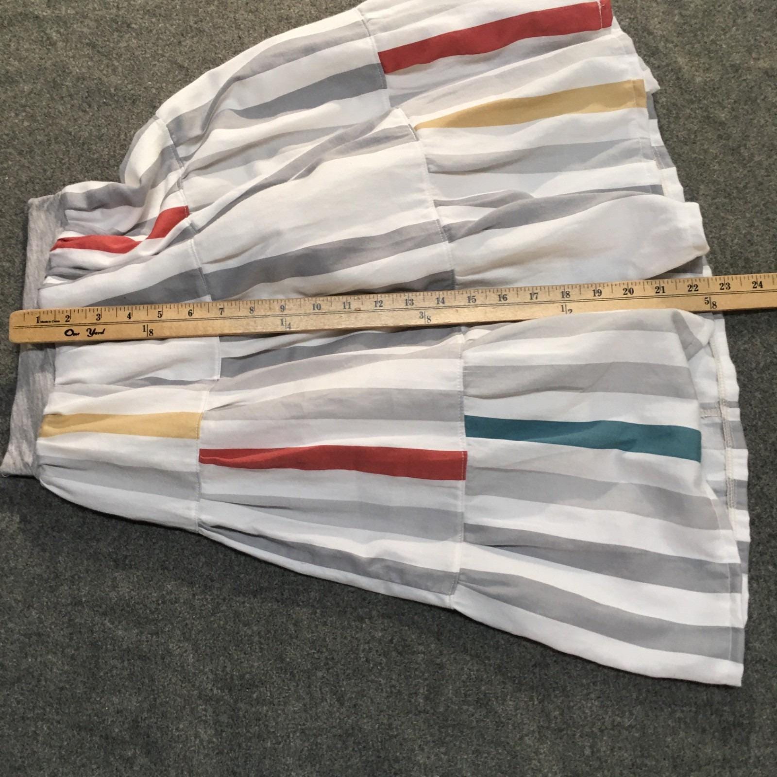 Maxi Cotton Striped Skirt (6)