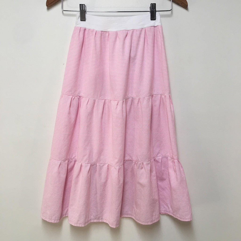 Maxi Cotton Striped Skirt (8)