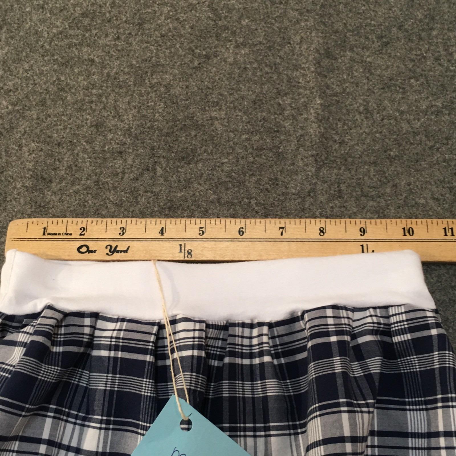 Maxi Cotton Plaid Skirt (2-3)