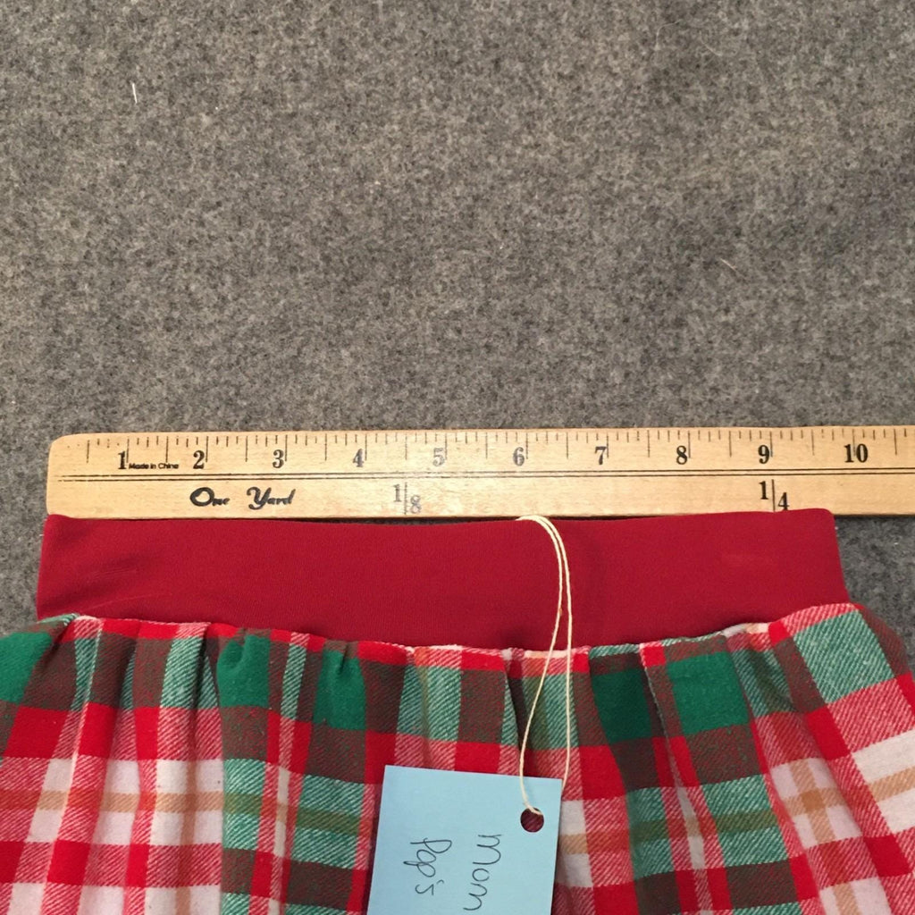 Maxi Flannel Plaid Skirt (4)