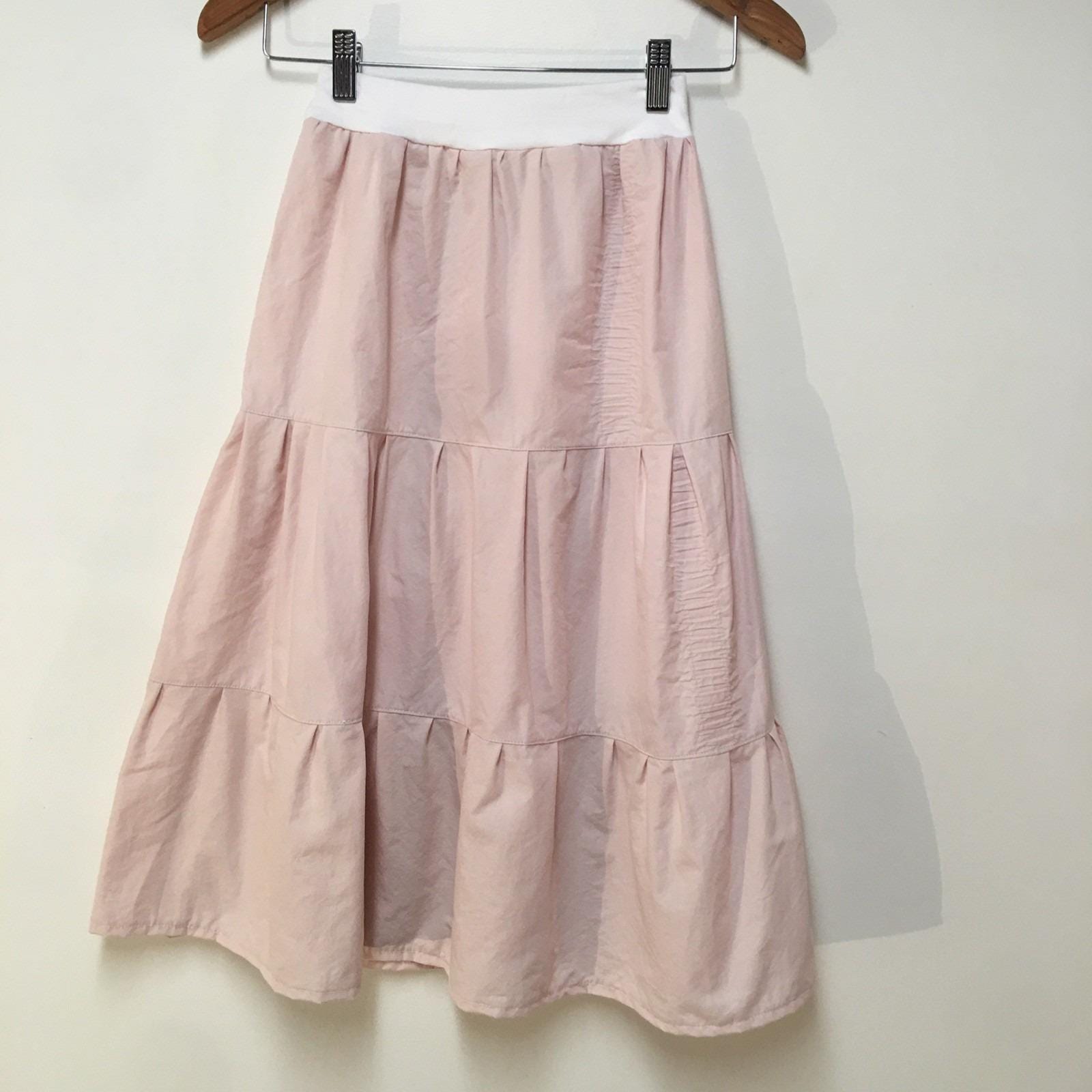 Maxi Cotton Pink Skirt (8)