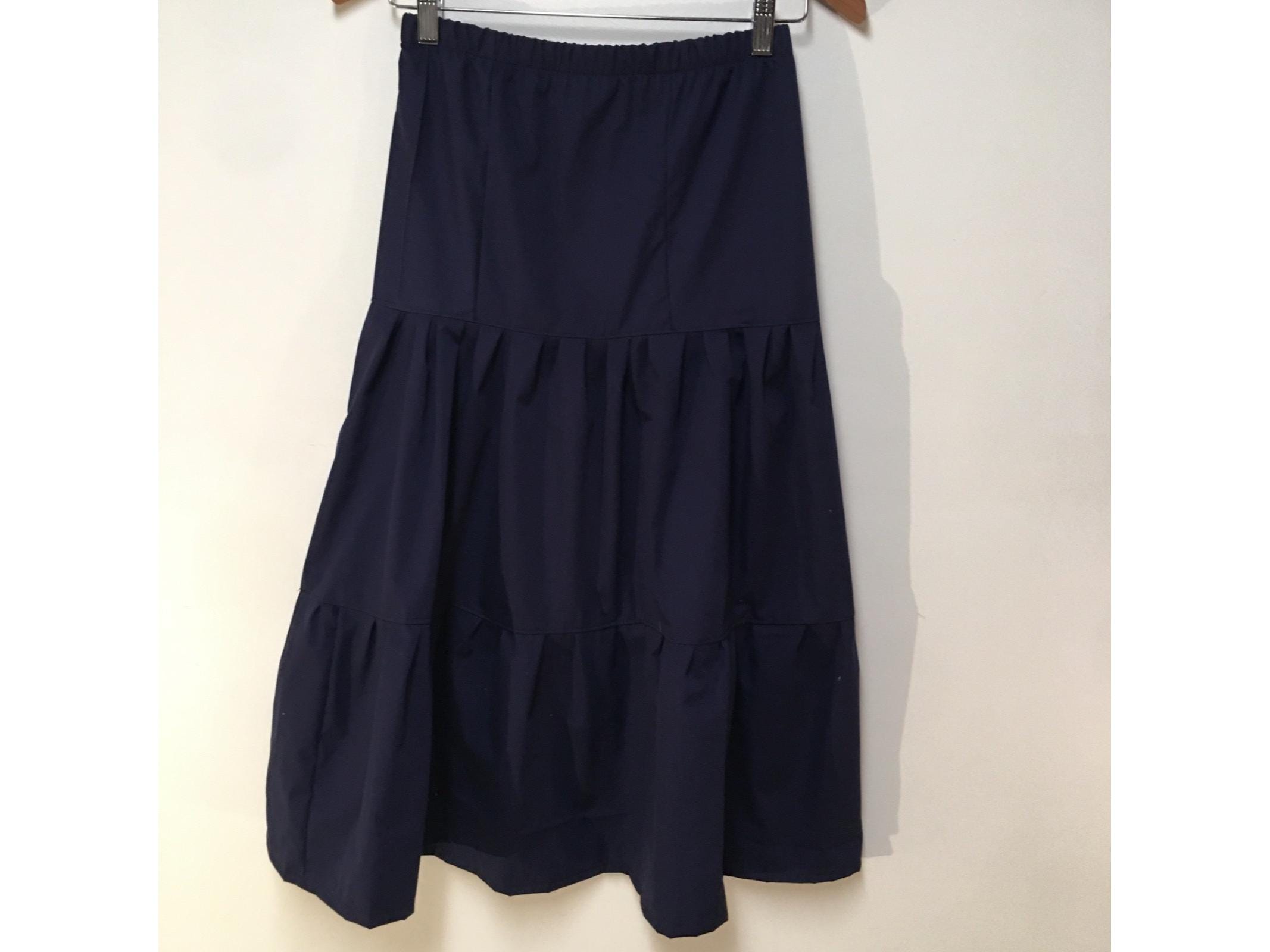 Maxi Cotton Blue Skirt (14-16)