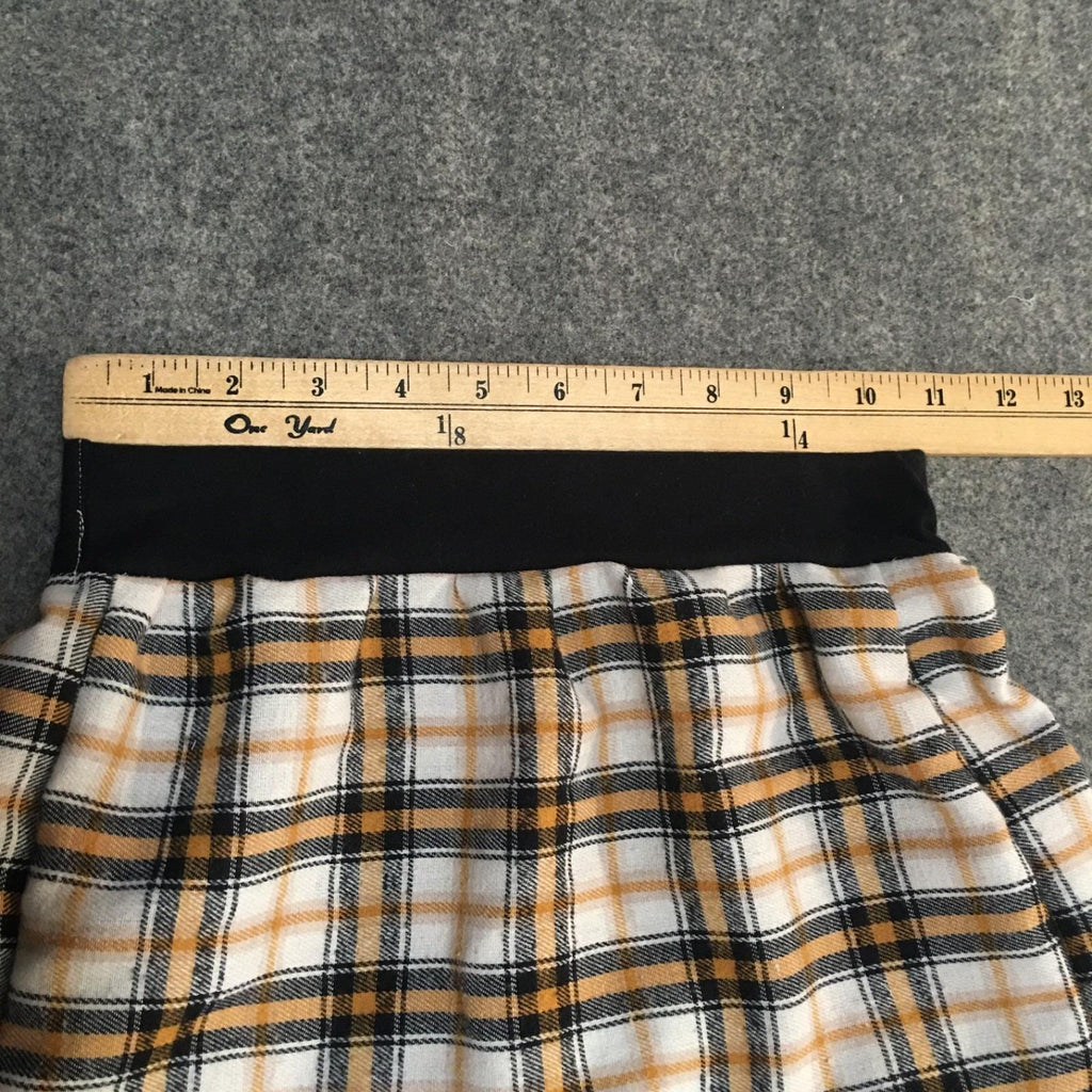 Maxi Flannel Plaid Skirt (5-6)