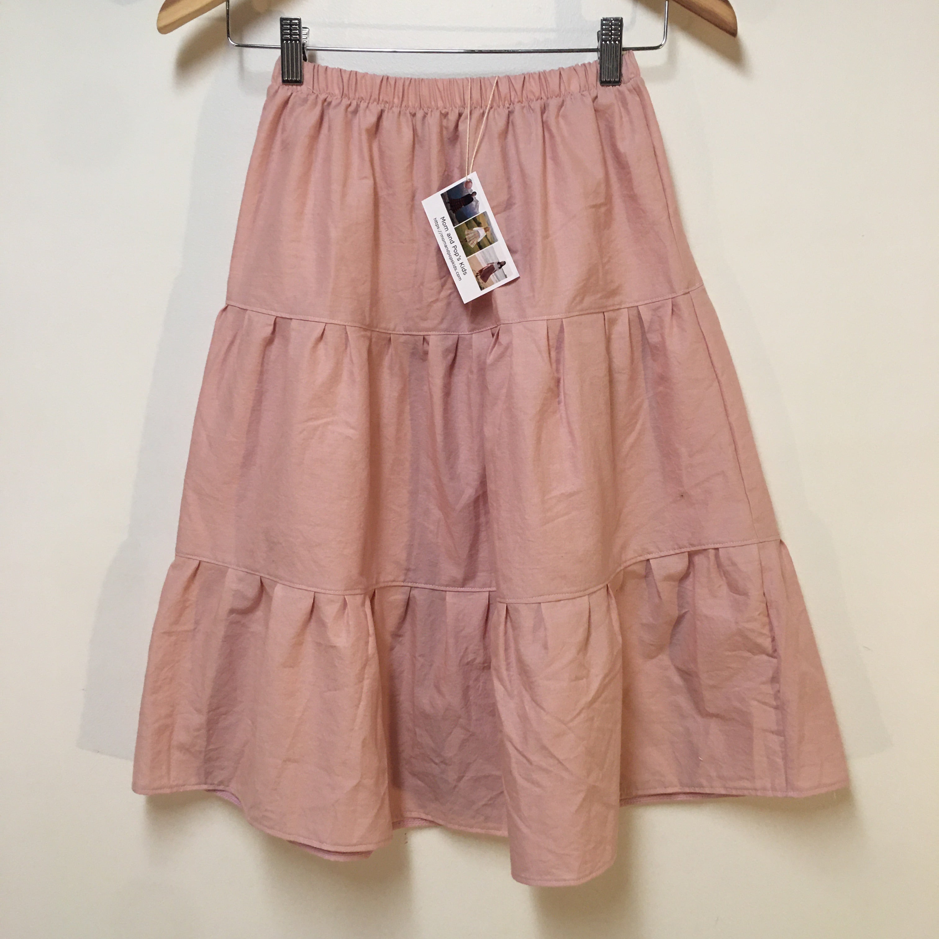 Maxi Organic Cotton Pink Skirt (8)