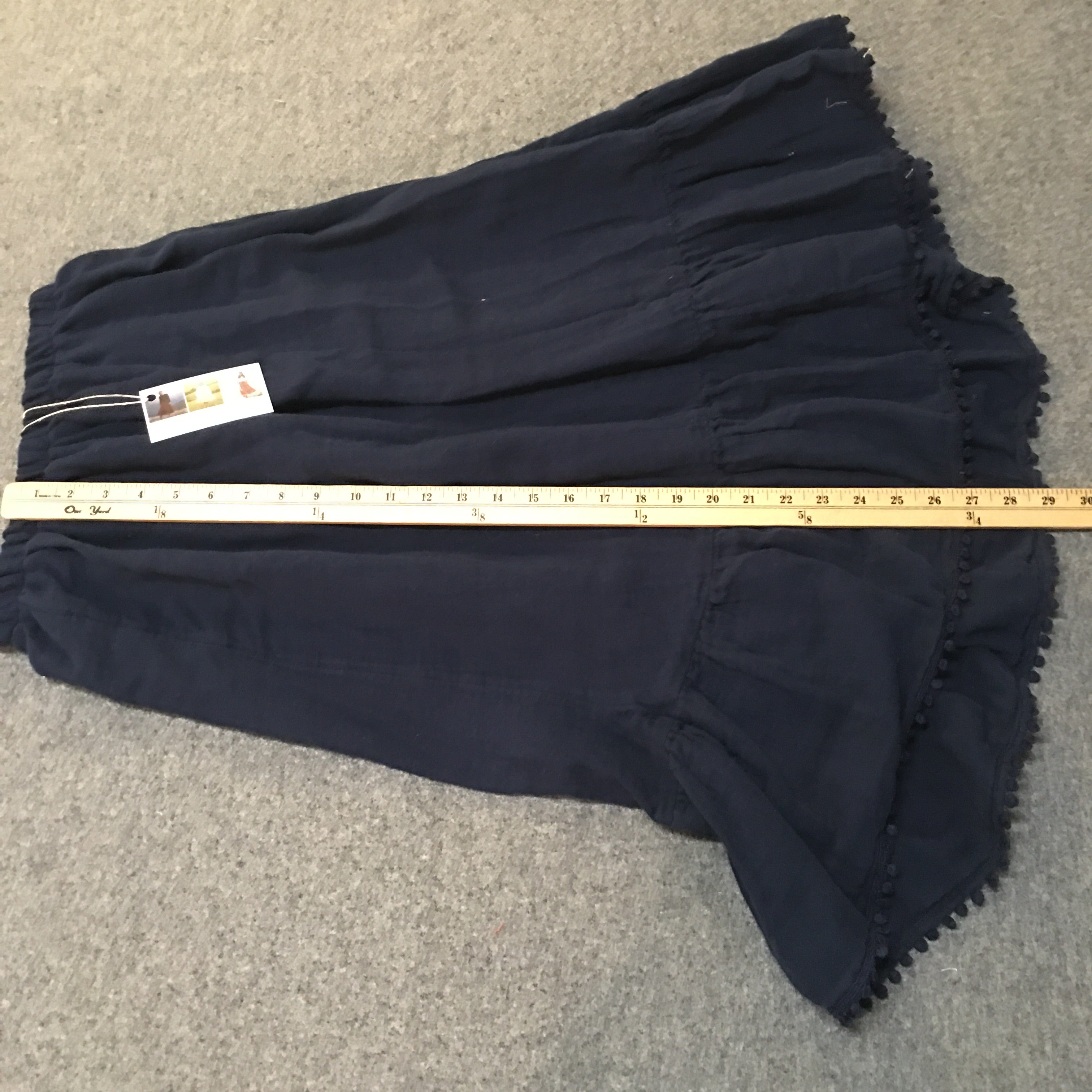 Maxi Gauze Blue Skirt (10-12)