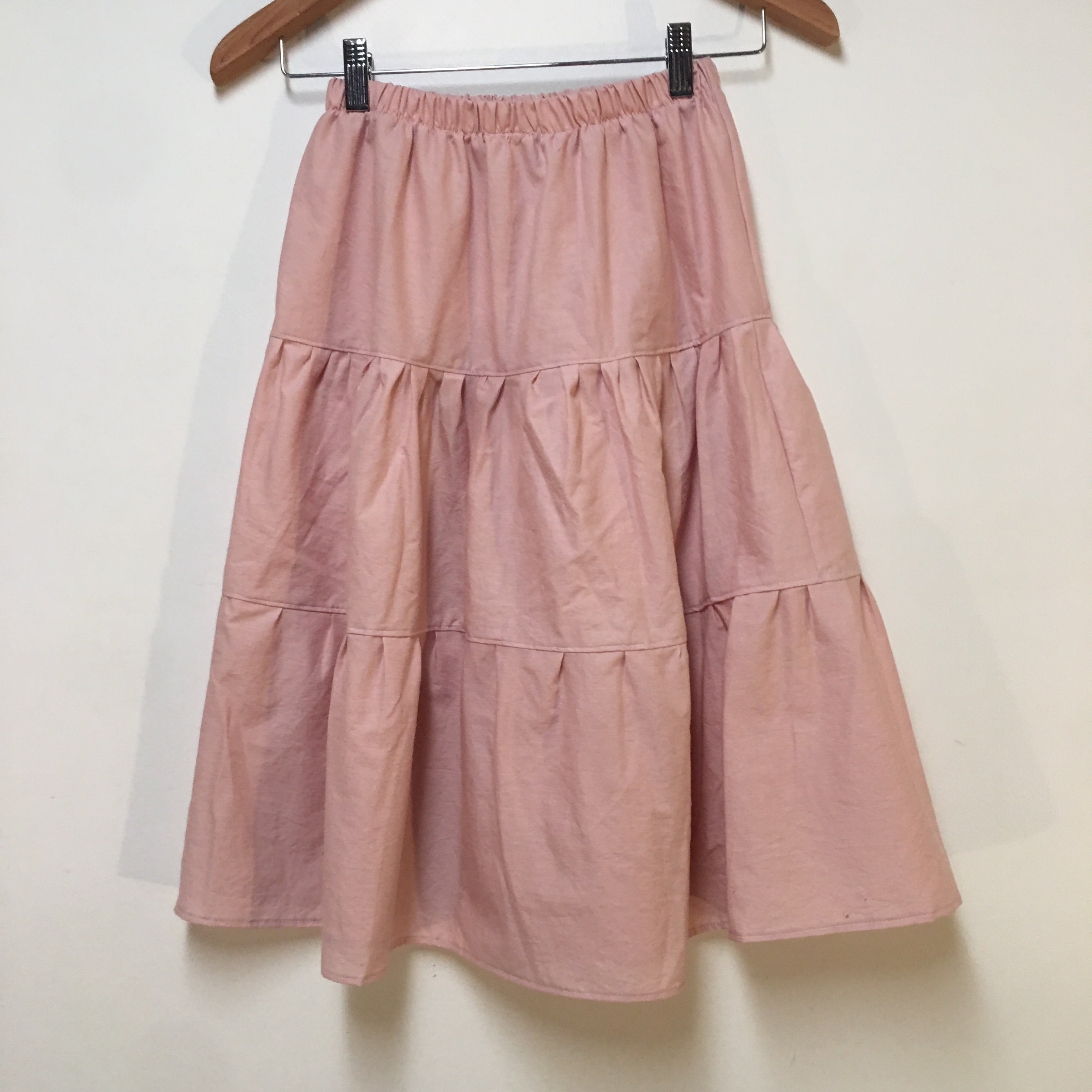 Maxi Organic Cotton Pink Skirt (8)