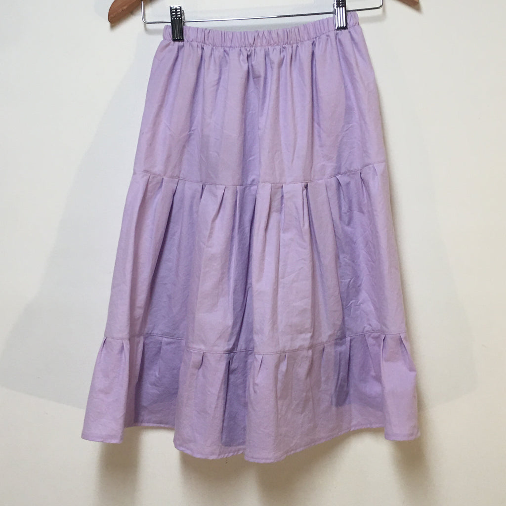 Maxi Organic Cotton Purple Skirt (6-7)