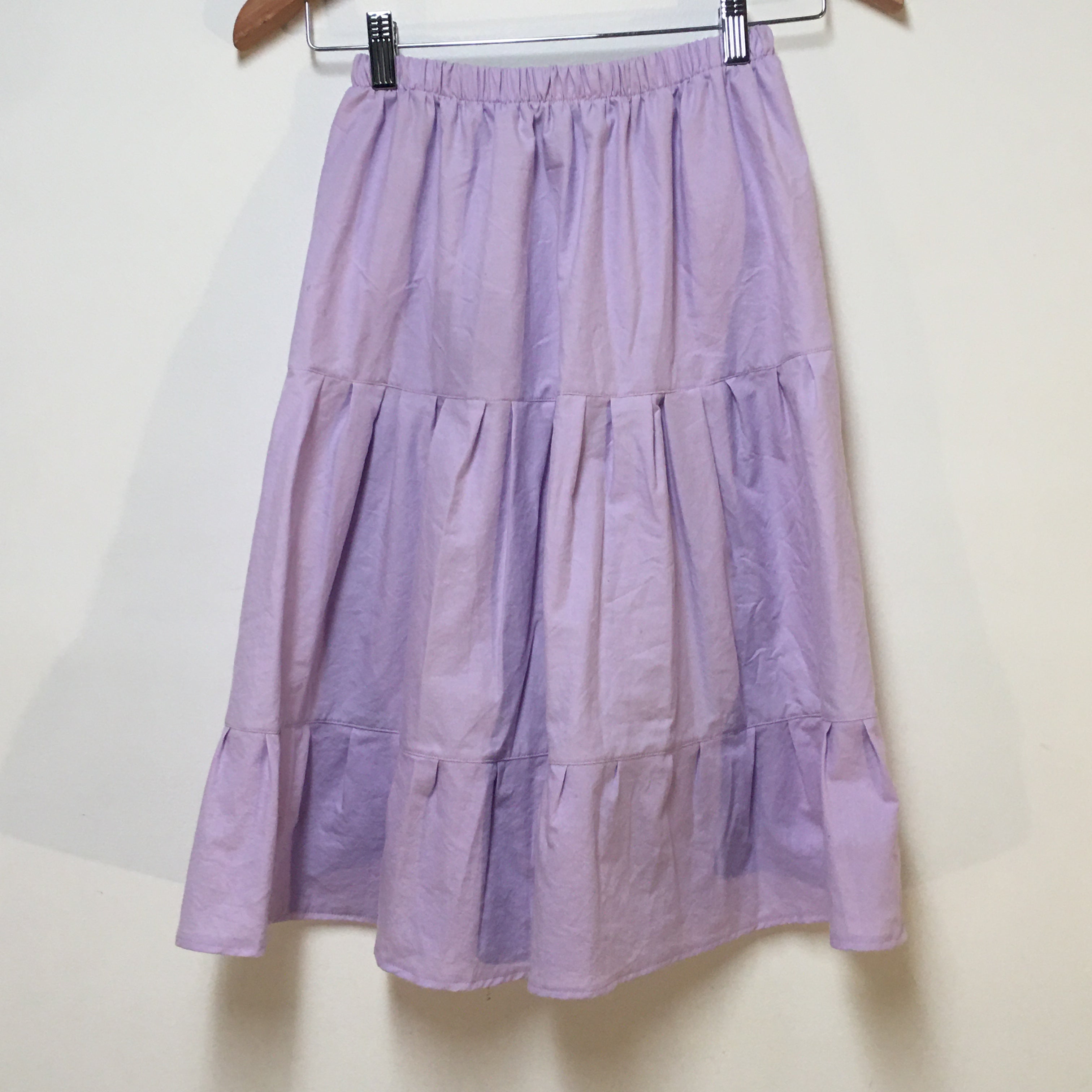 Maxi Organic Cotton Purple Skirt (6-7)