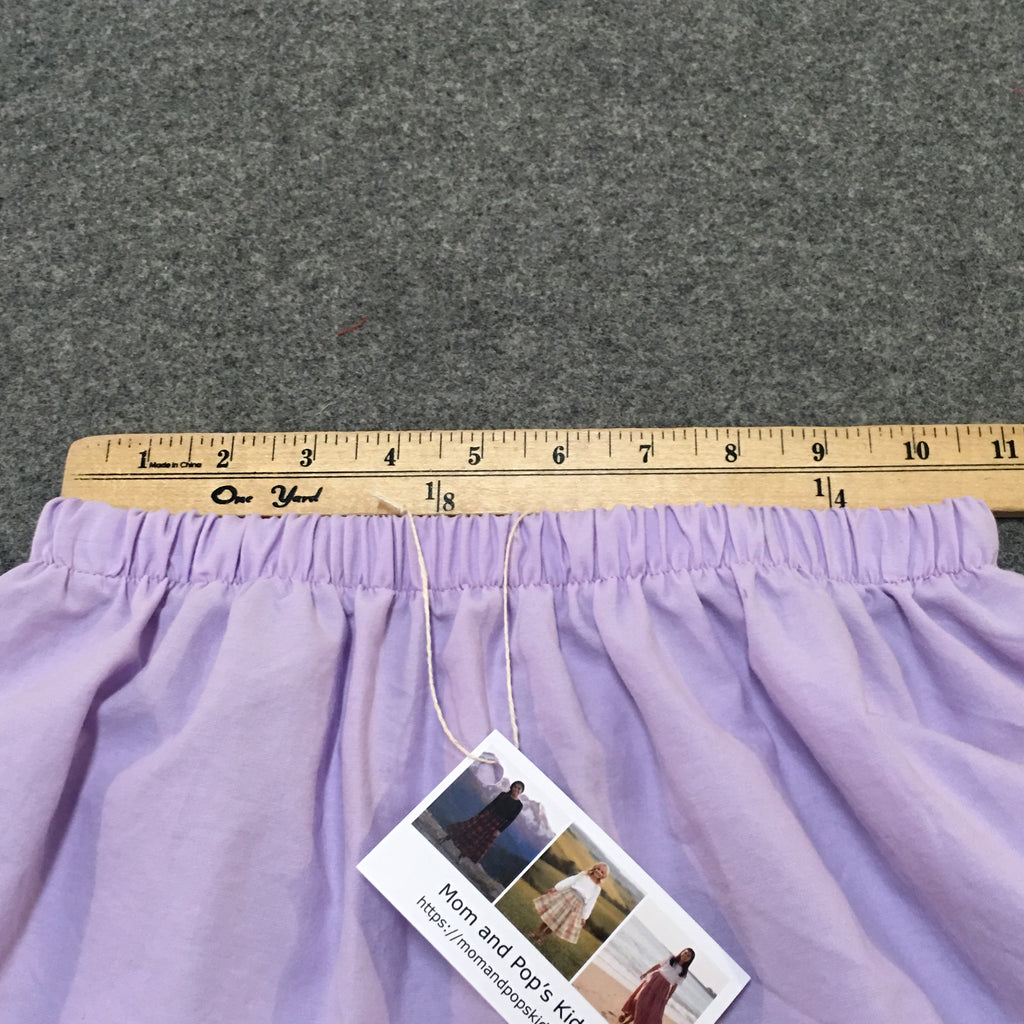Maxi Organic Cotton Purple Skirt (6-7)