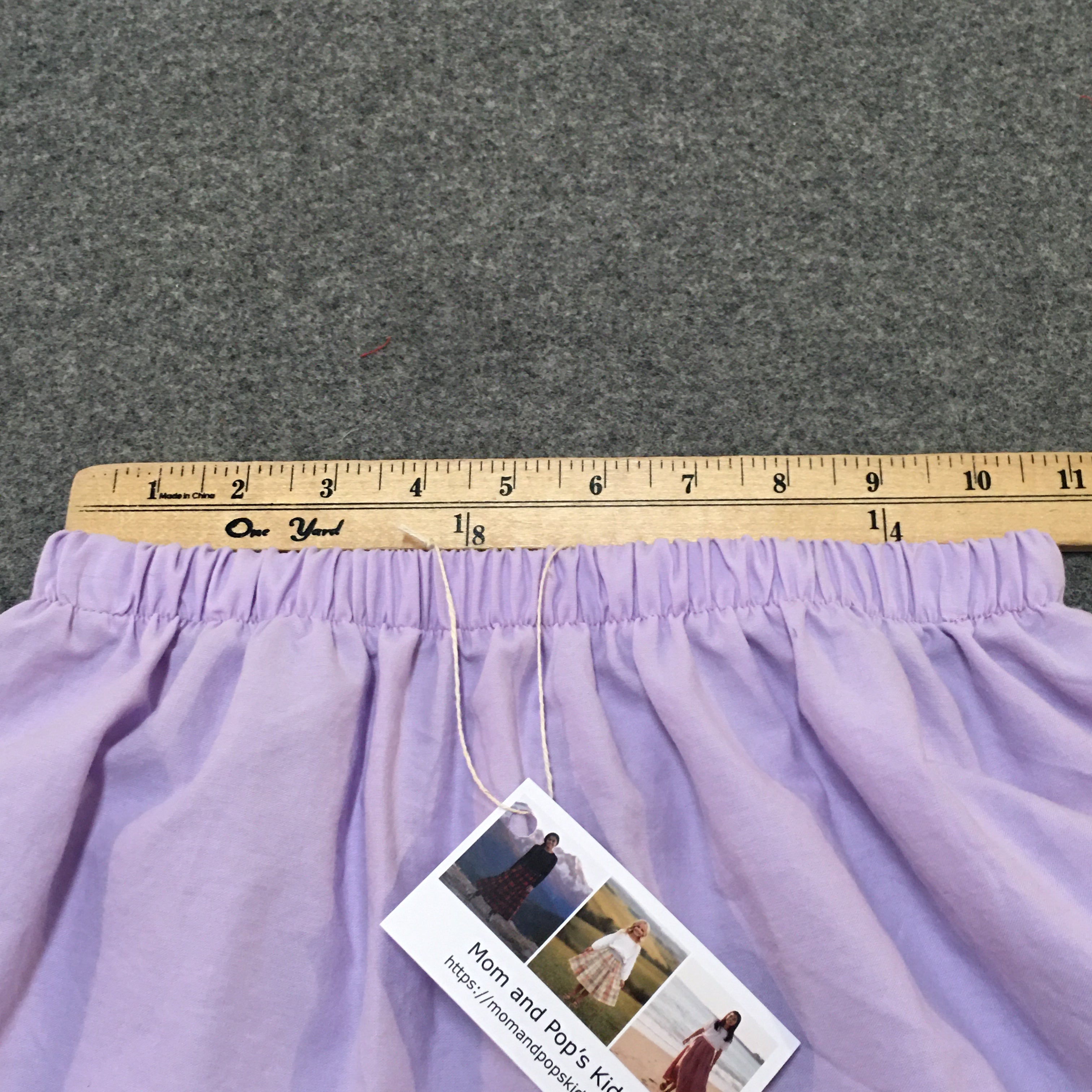 Maxi Organic Cotton Purple Skirt (6-7)