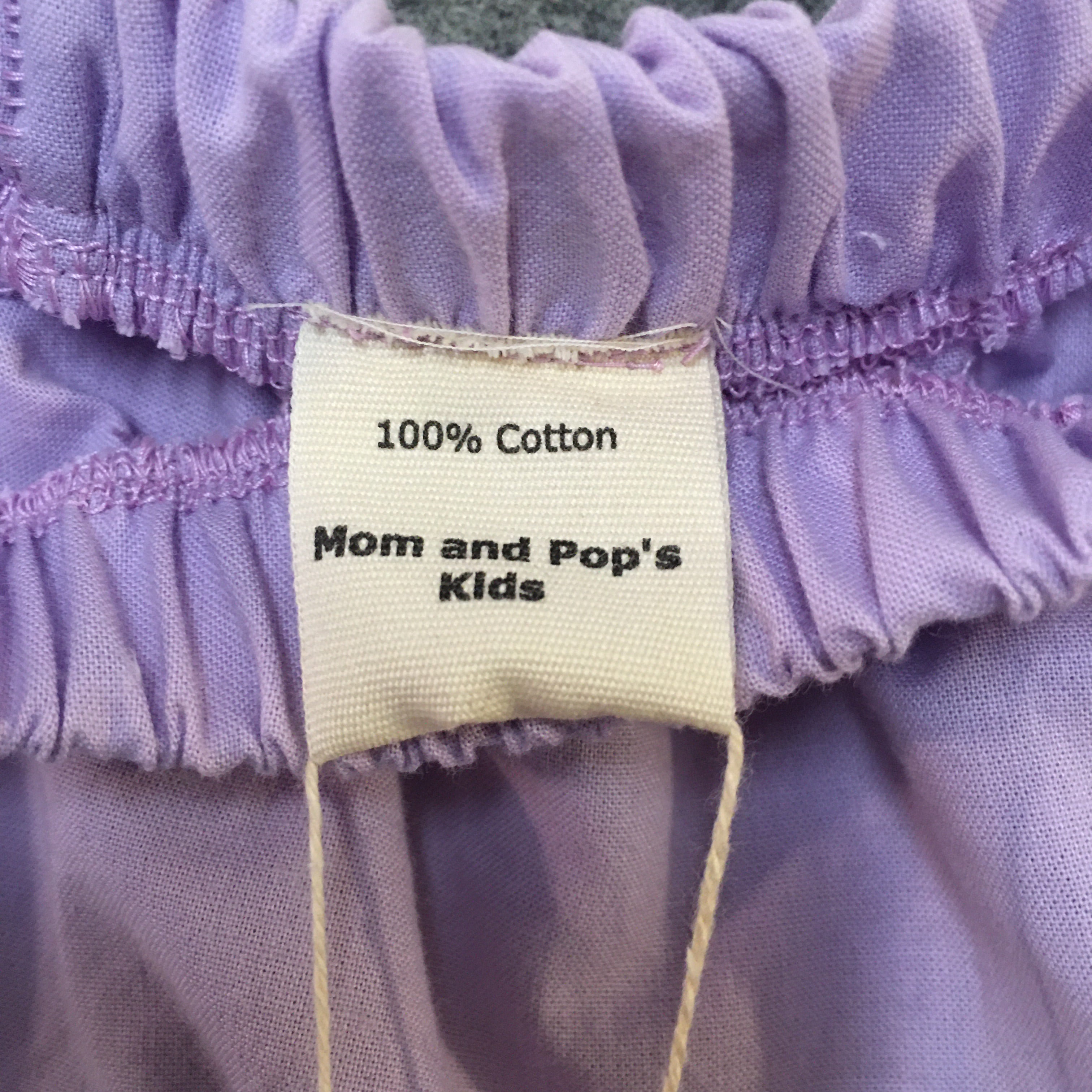 Midi Organic Cotton Purple Skirt (10-12)