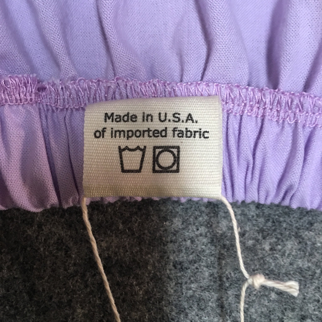 Midi Organic Cotton Purple Skirt (8)