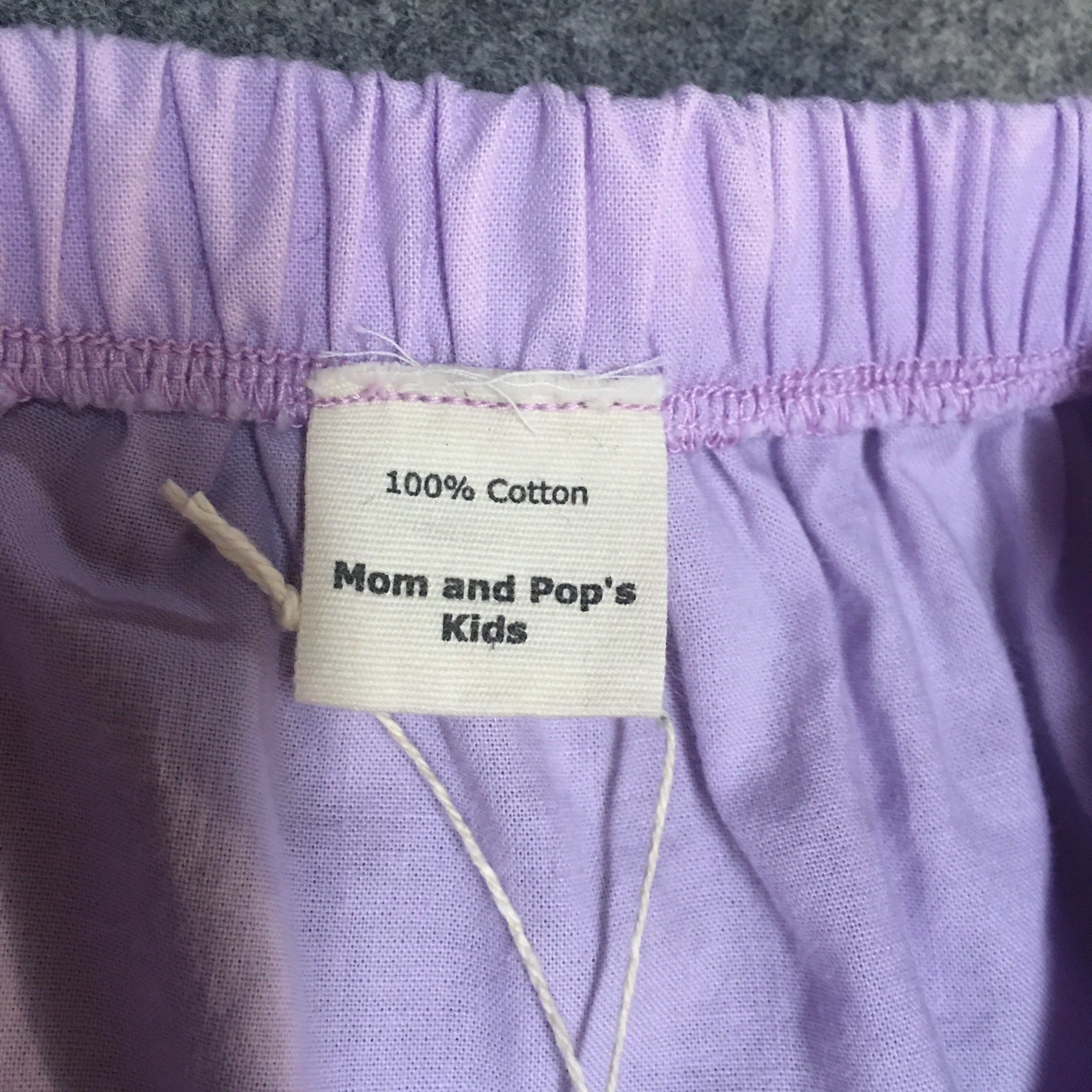 Midi Organic Cotton Purple Skirt (14-16)