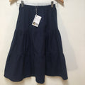 Midi Organic Cotton Blue Skirt (10-12)