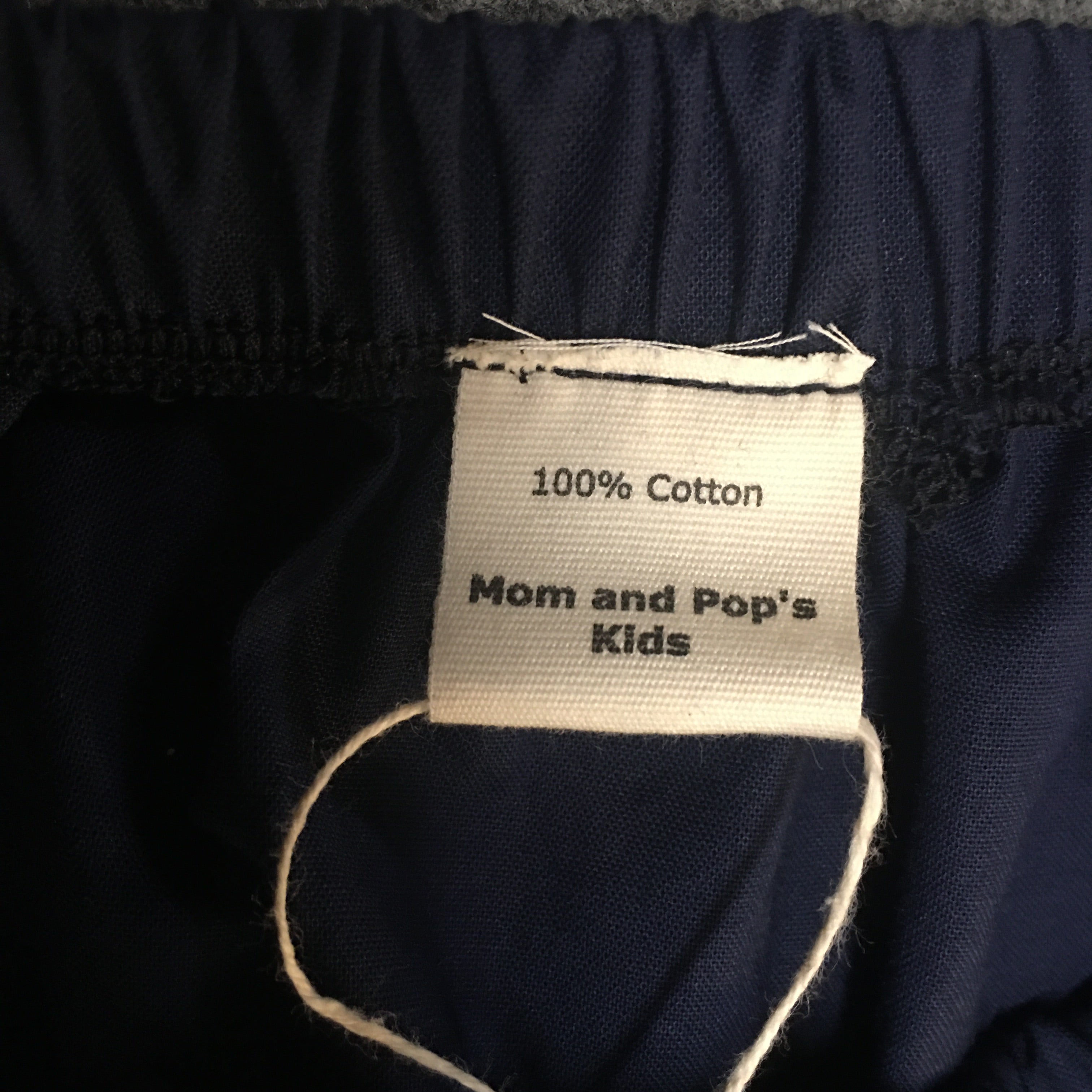 Midi Organic Cotton Blue Skirt (10-12)