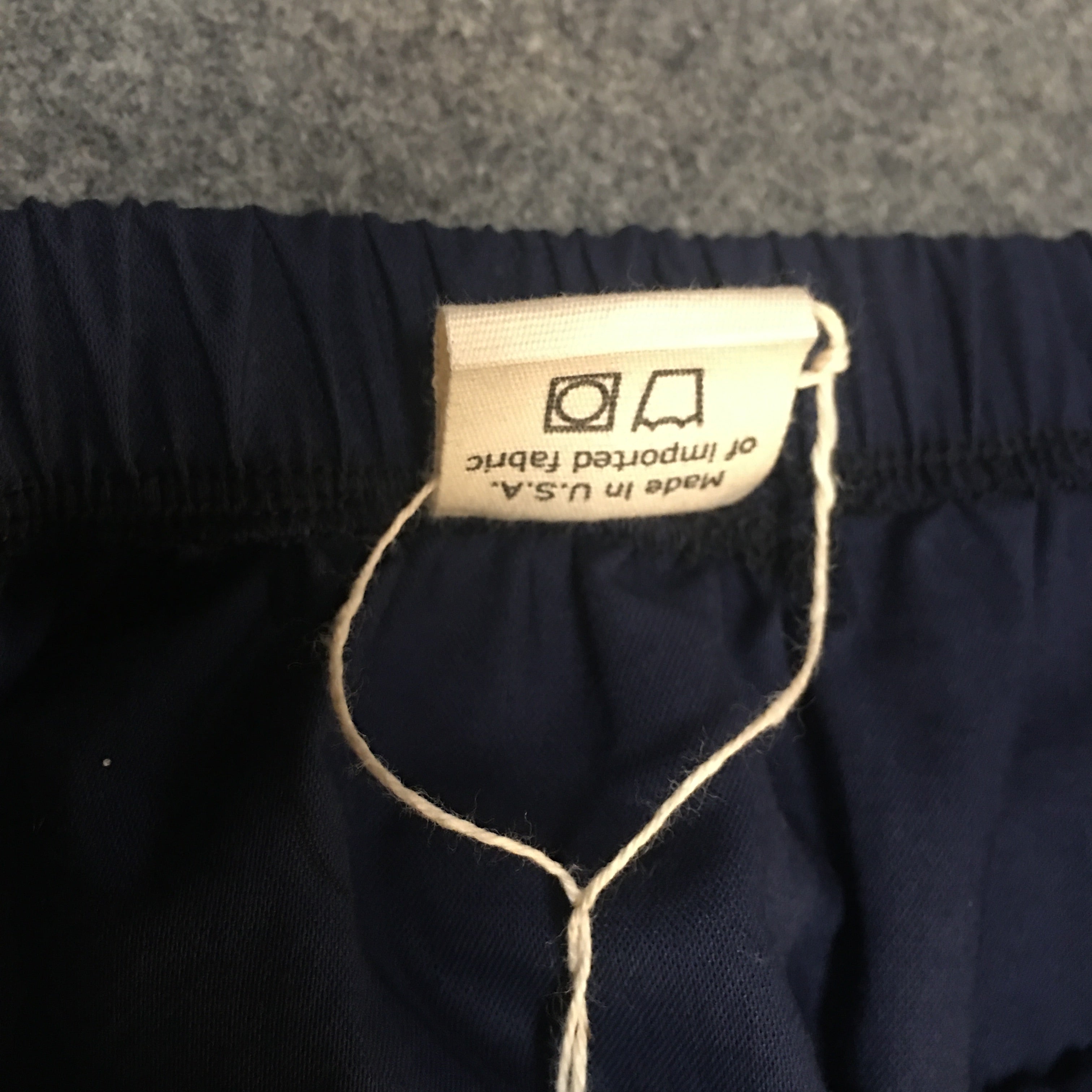 Midi Organic Cotton Blue Skirt (10-12)