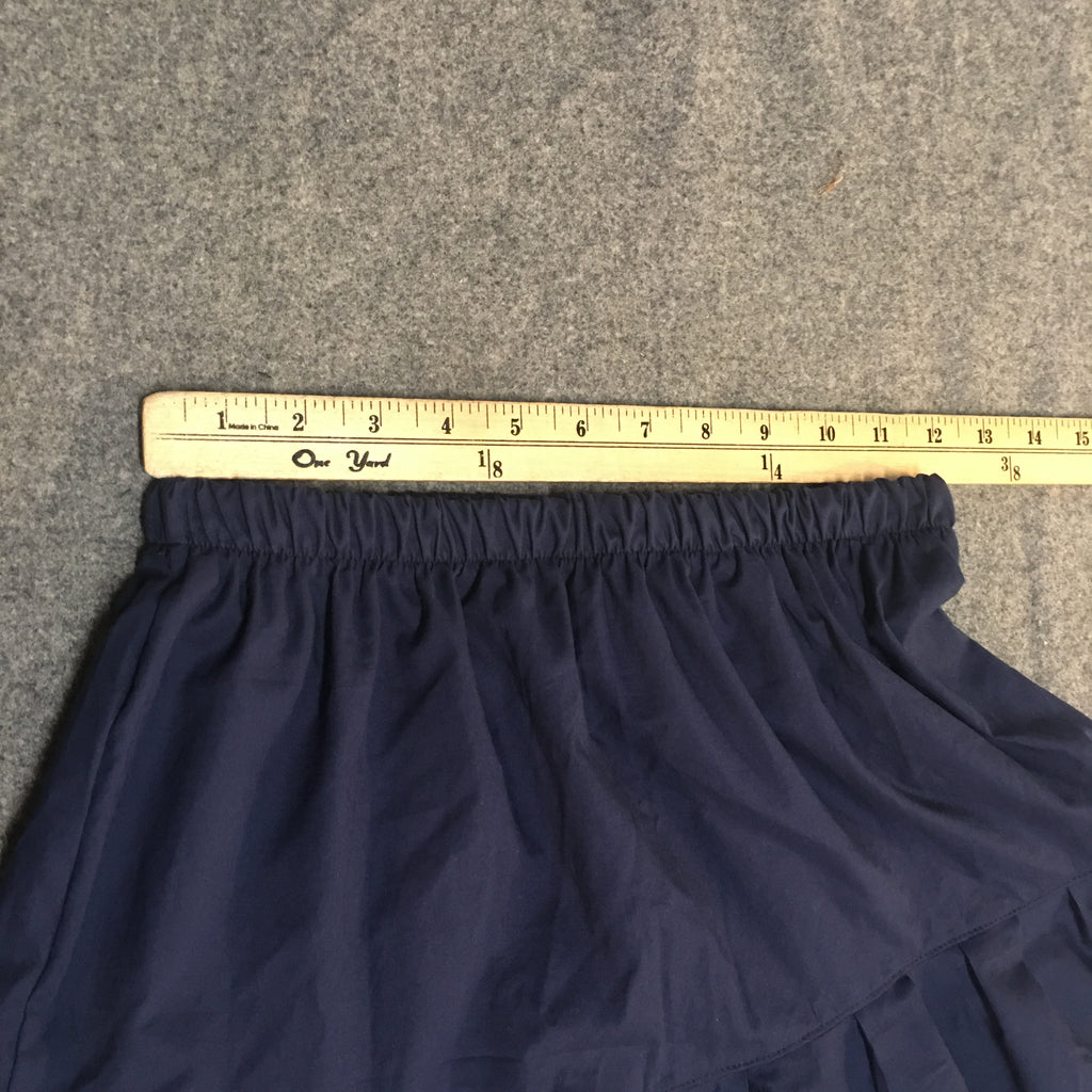 Midi Organic Cotton Blue Skirt (10-12)