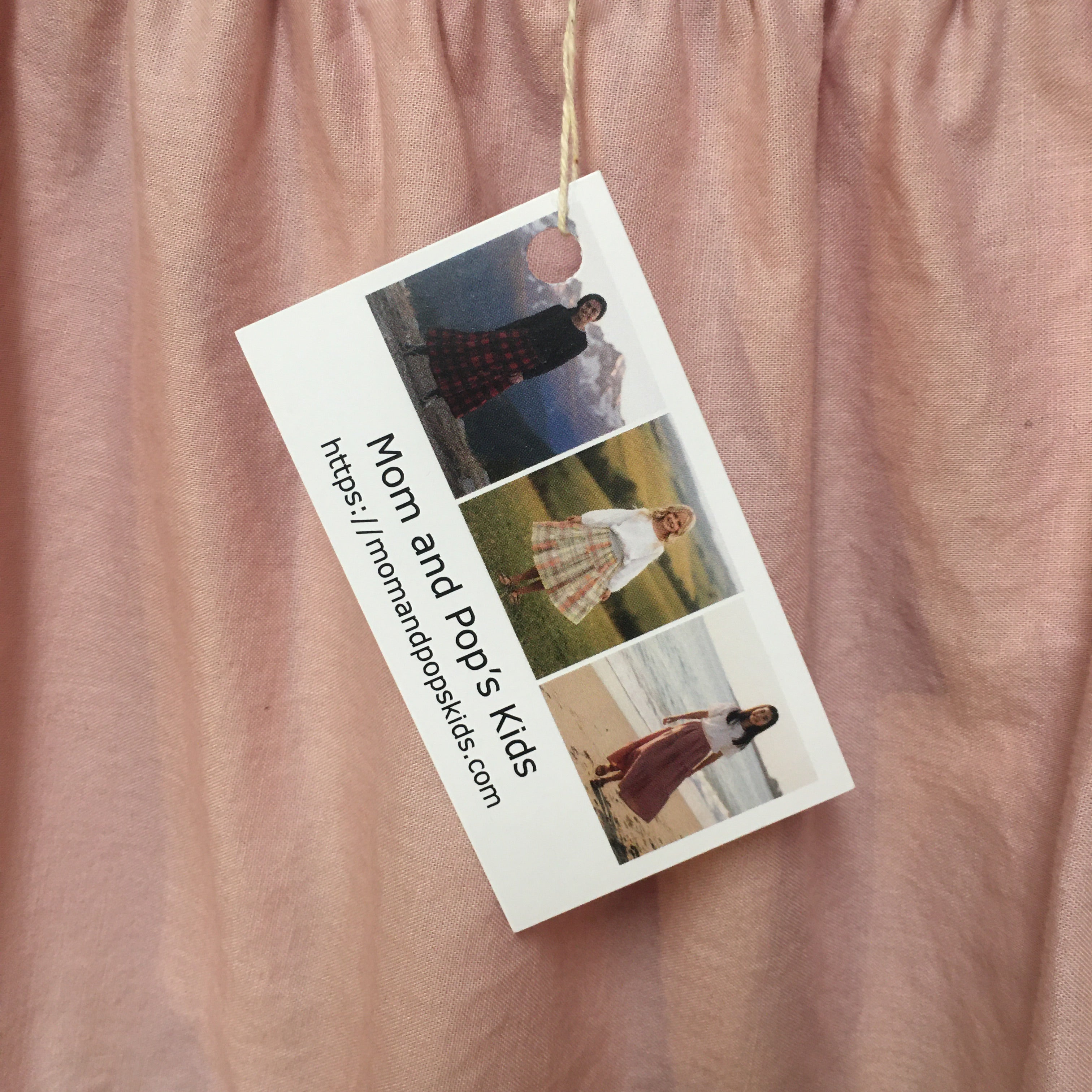 Maxi Organic Cotton Pink Skirt (10-12)