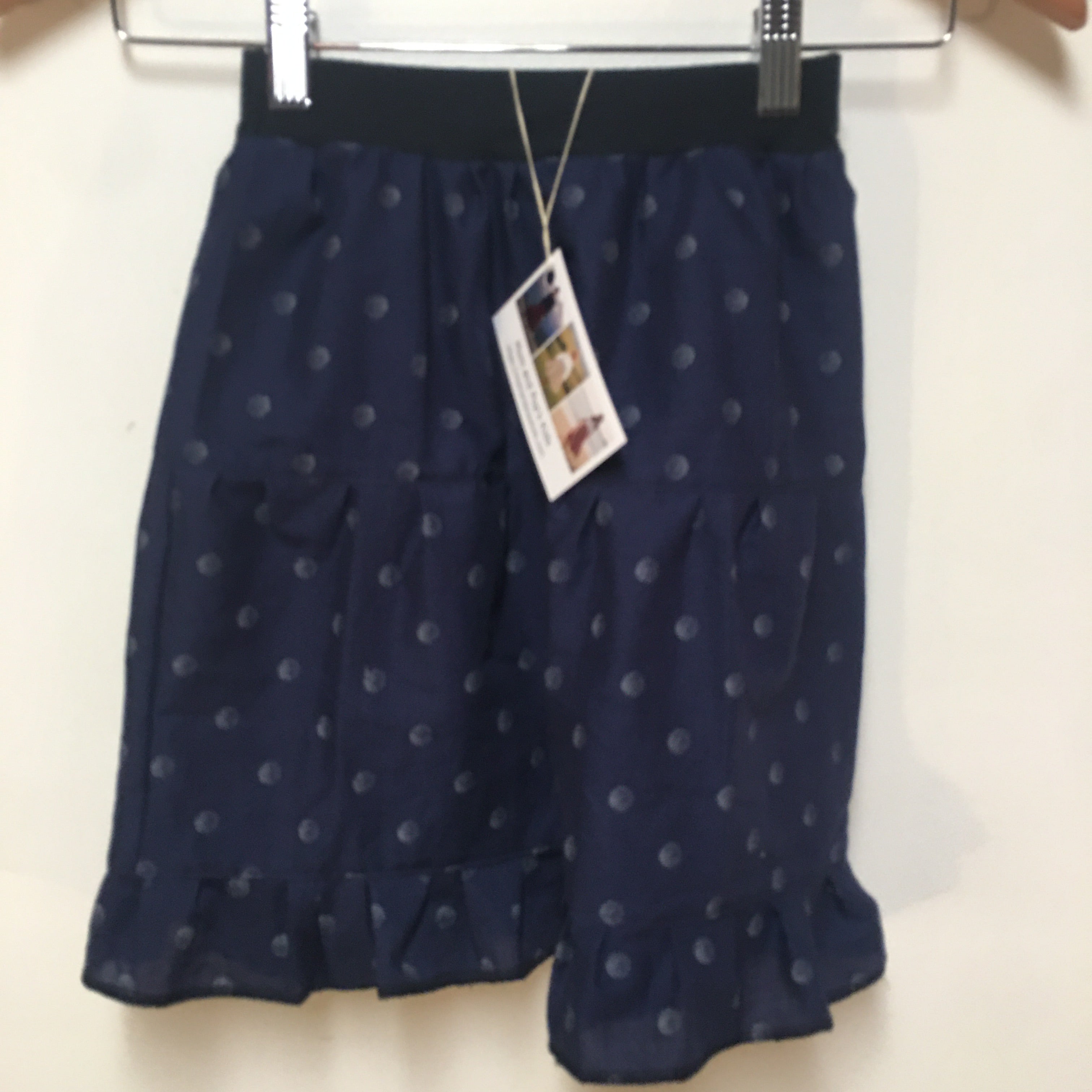 Midi Cotton Polka Dot Skirt (3)