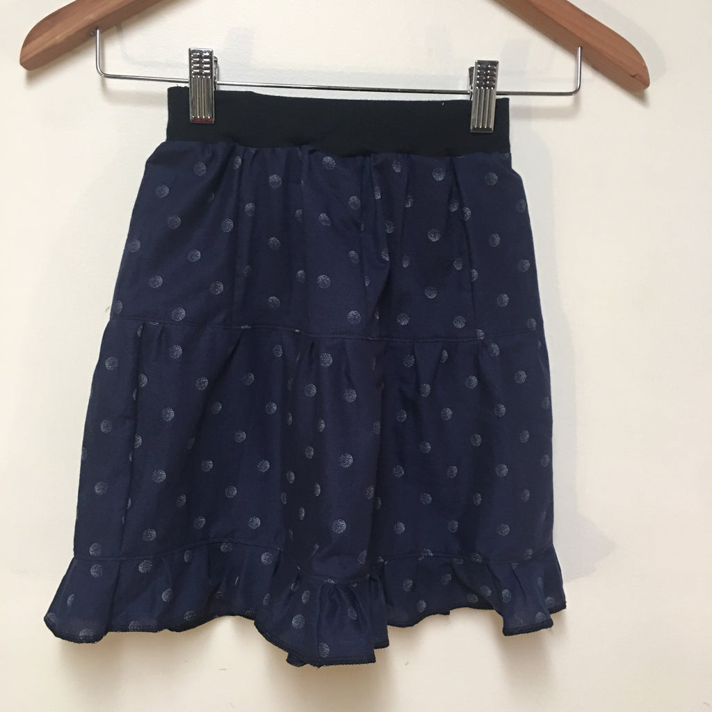 Midi Cotton Polka Dot Skirt (3)
