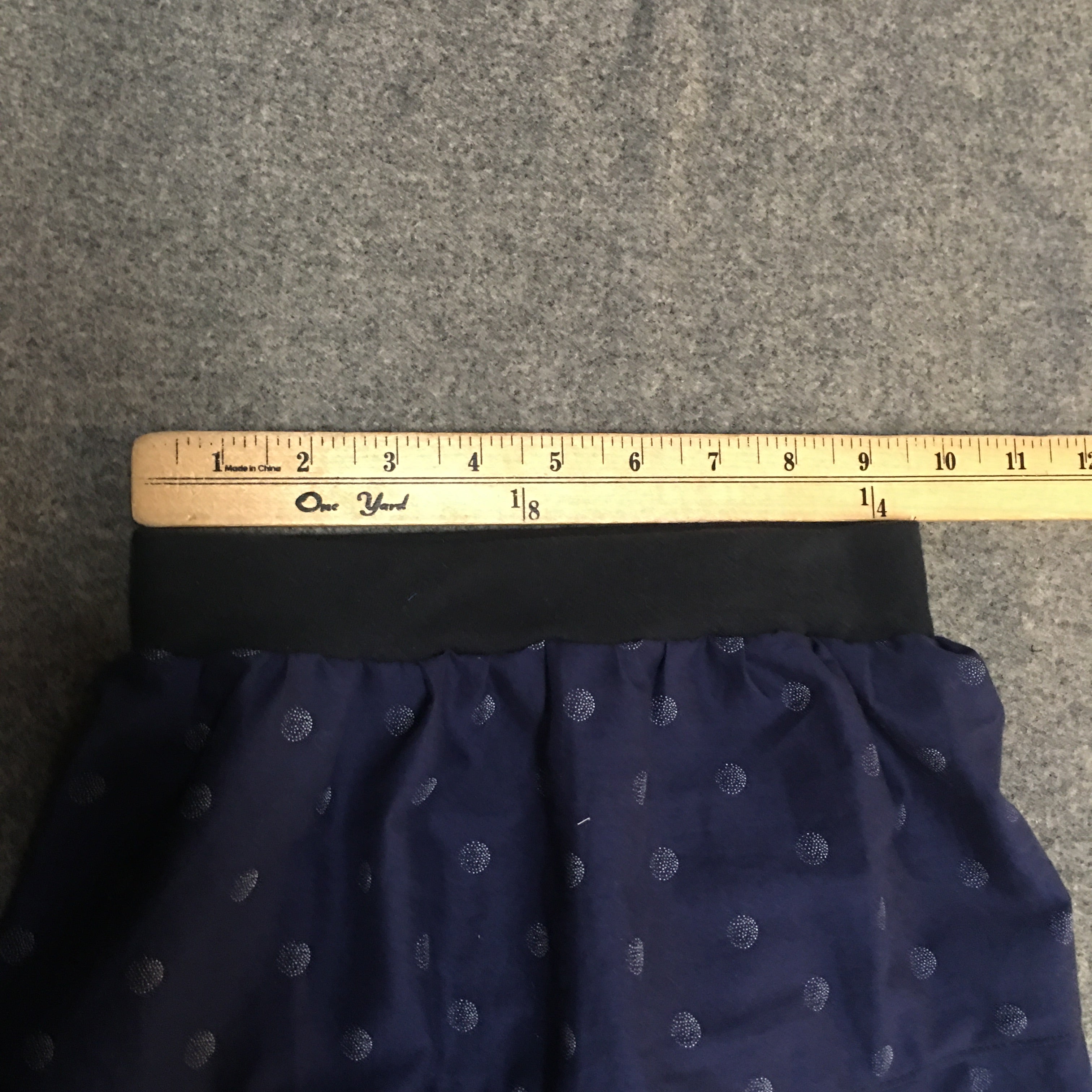 Midi Cotton Polka Dot Skirt (3)