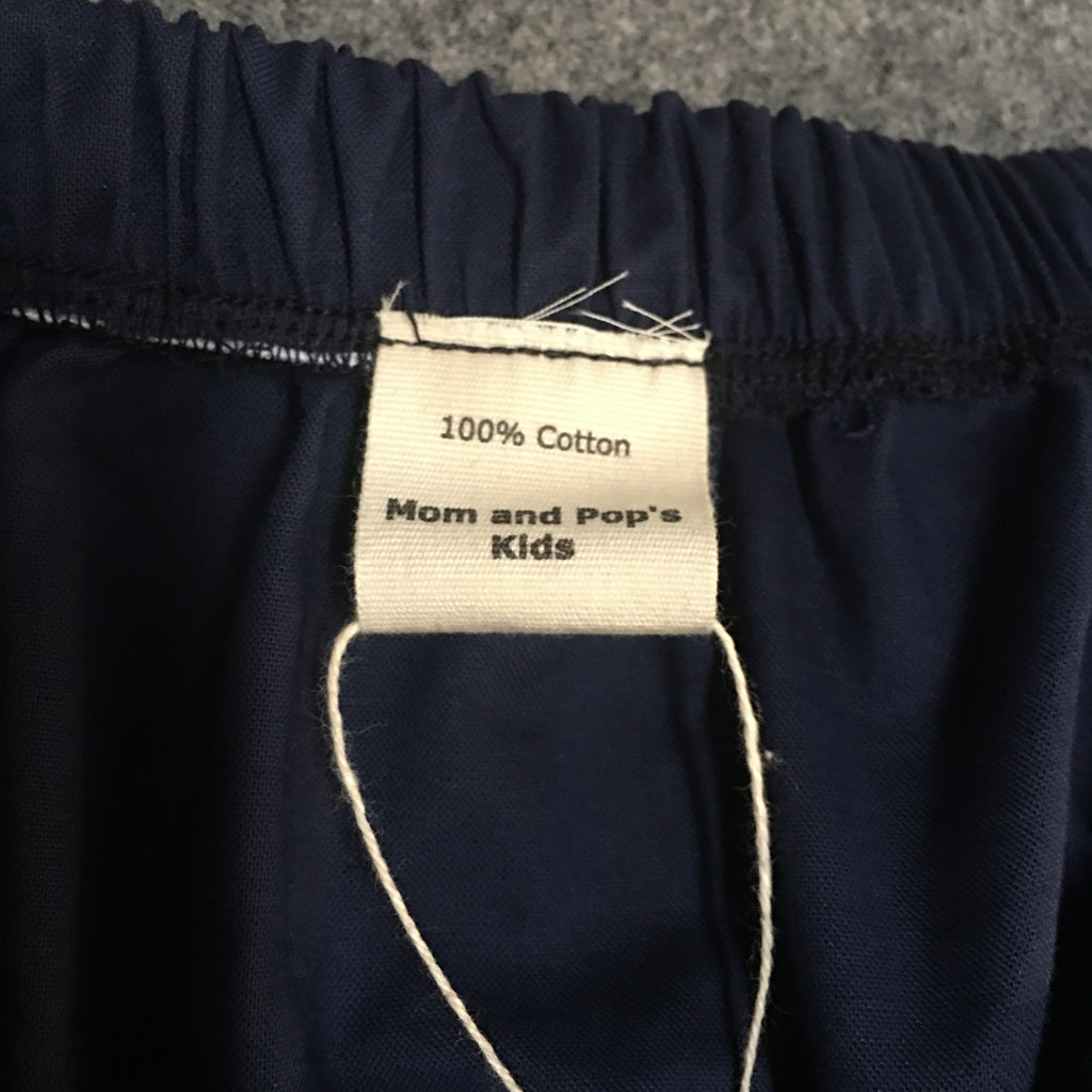 Midi Organic Cotton Blue Skirt (10-12)