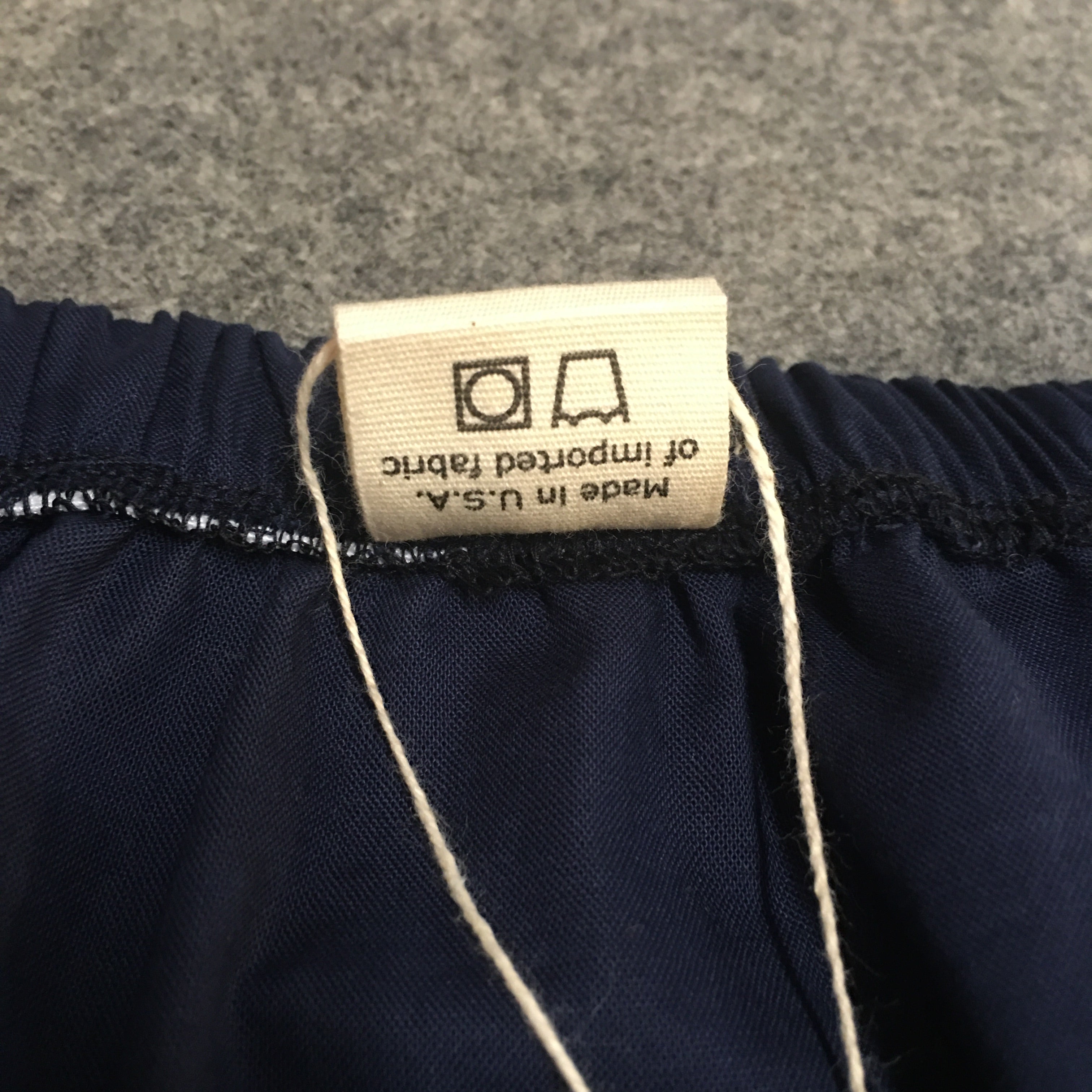 Midi Organic Cotton Blue Skirt (10-12)