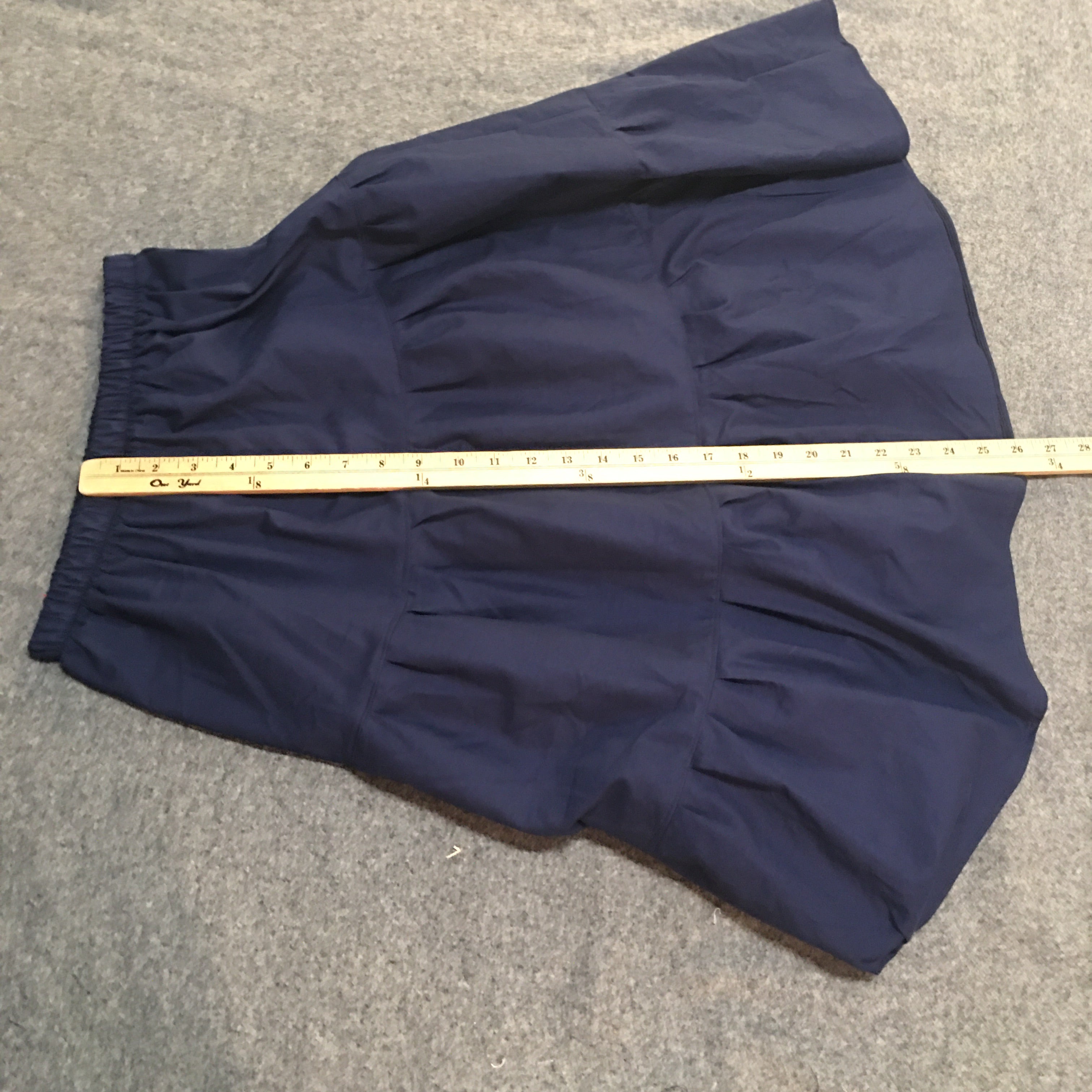 Midi Organic Cotton Blue Skirt (10-12)