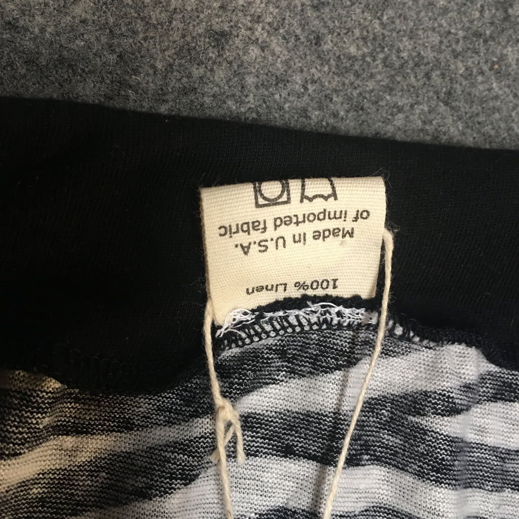 Midi Linen Zebra Skirt (8)