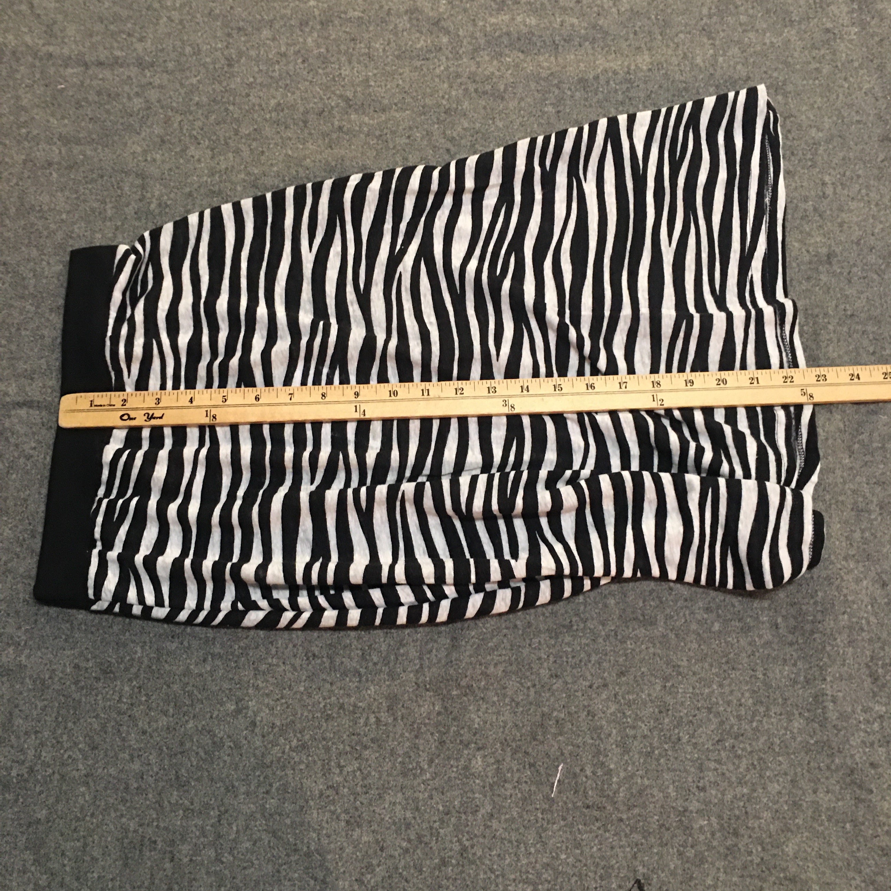 Midi Linen Zebra Skirt (8)