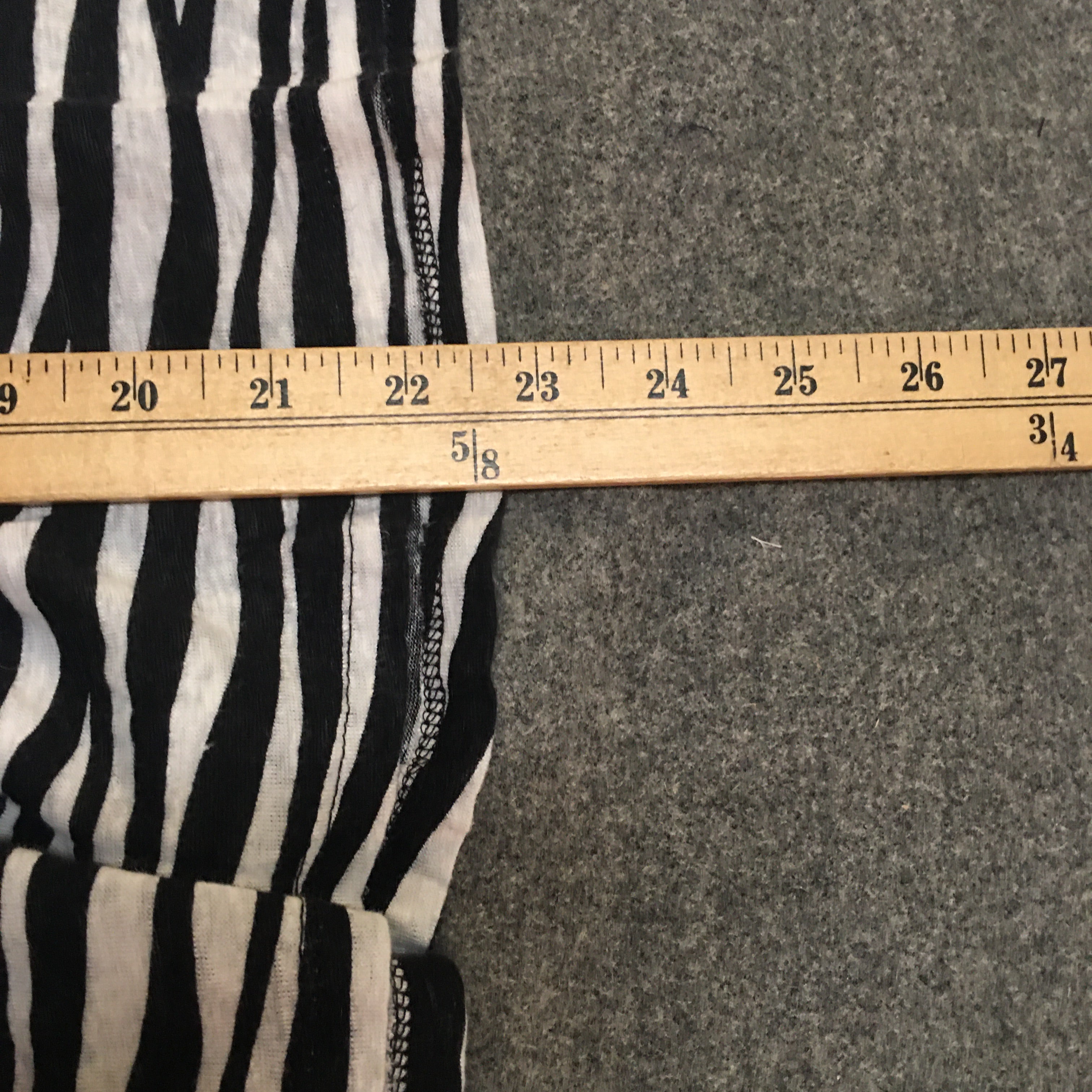 Midi Linen Zebra Skirt (8)