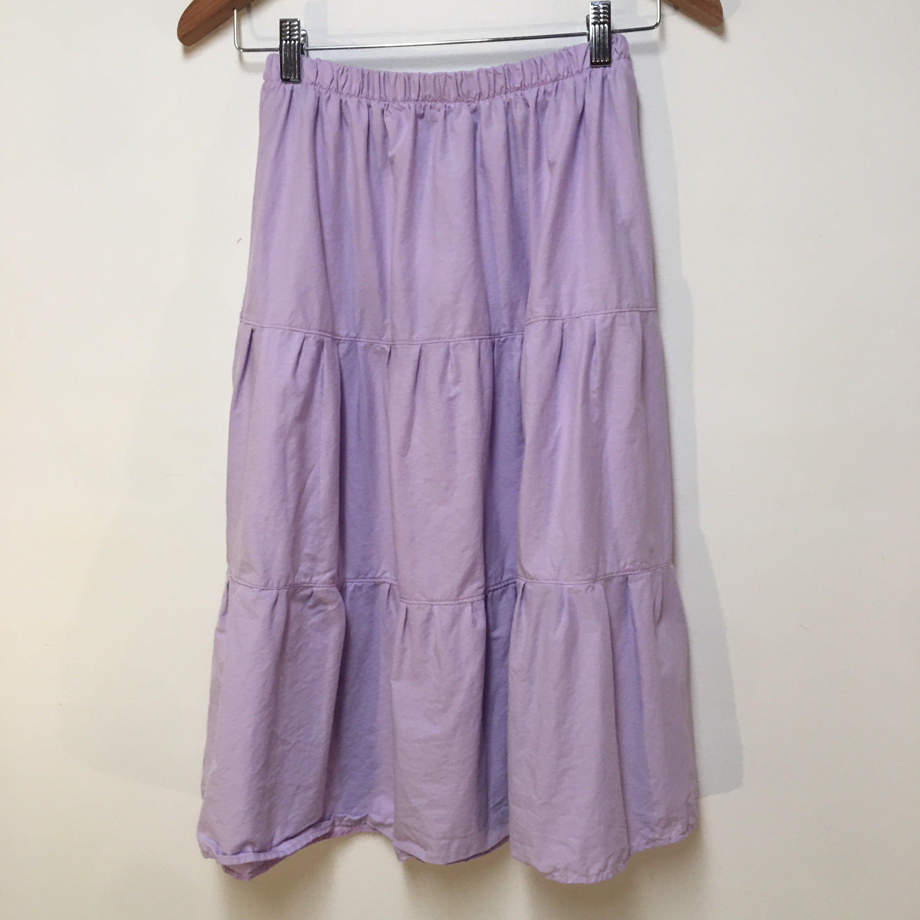 Maxi Organic Cotton Purple Skirt (10-12)