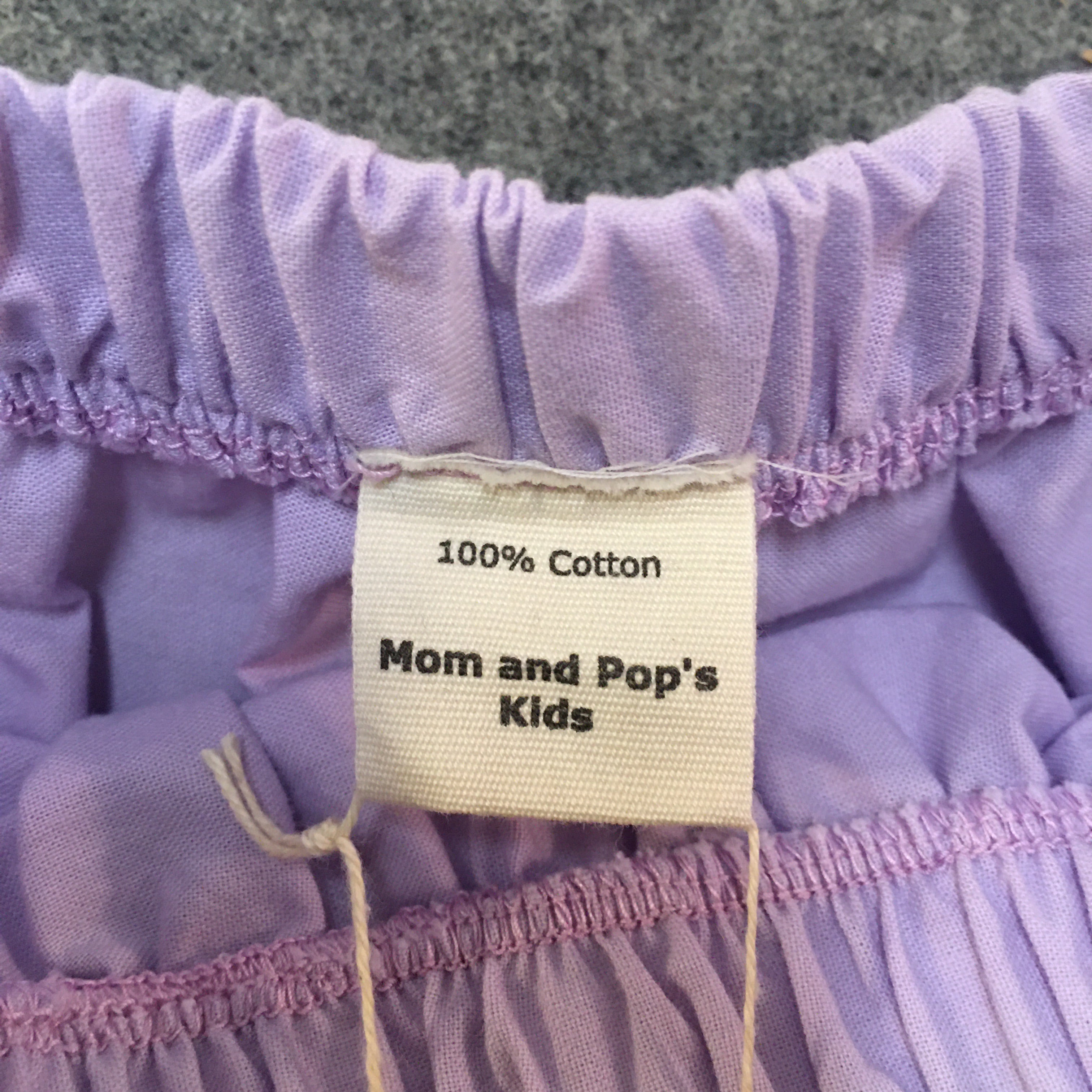 Maxi Organic Cotton Purple Skirt (10-12)