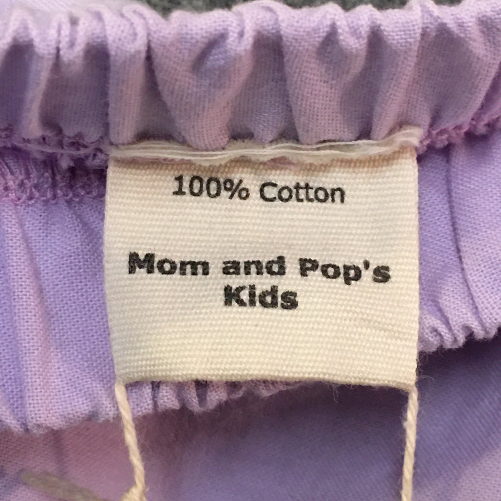 Midi Organic Cotton Purple Skirt (14-16)