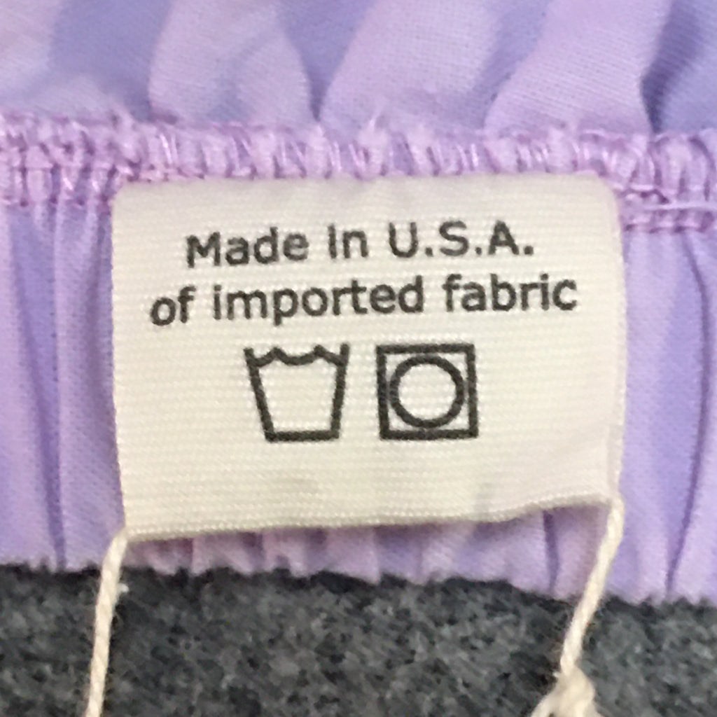 Midi Organic Cotton Purple Skirt (14-16)