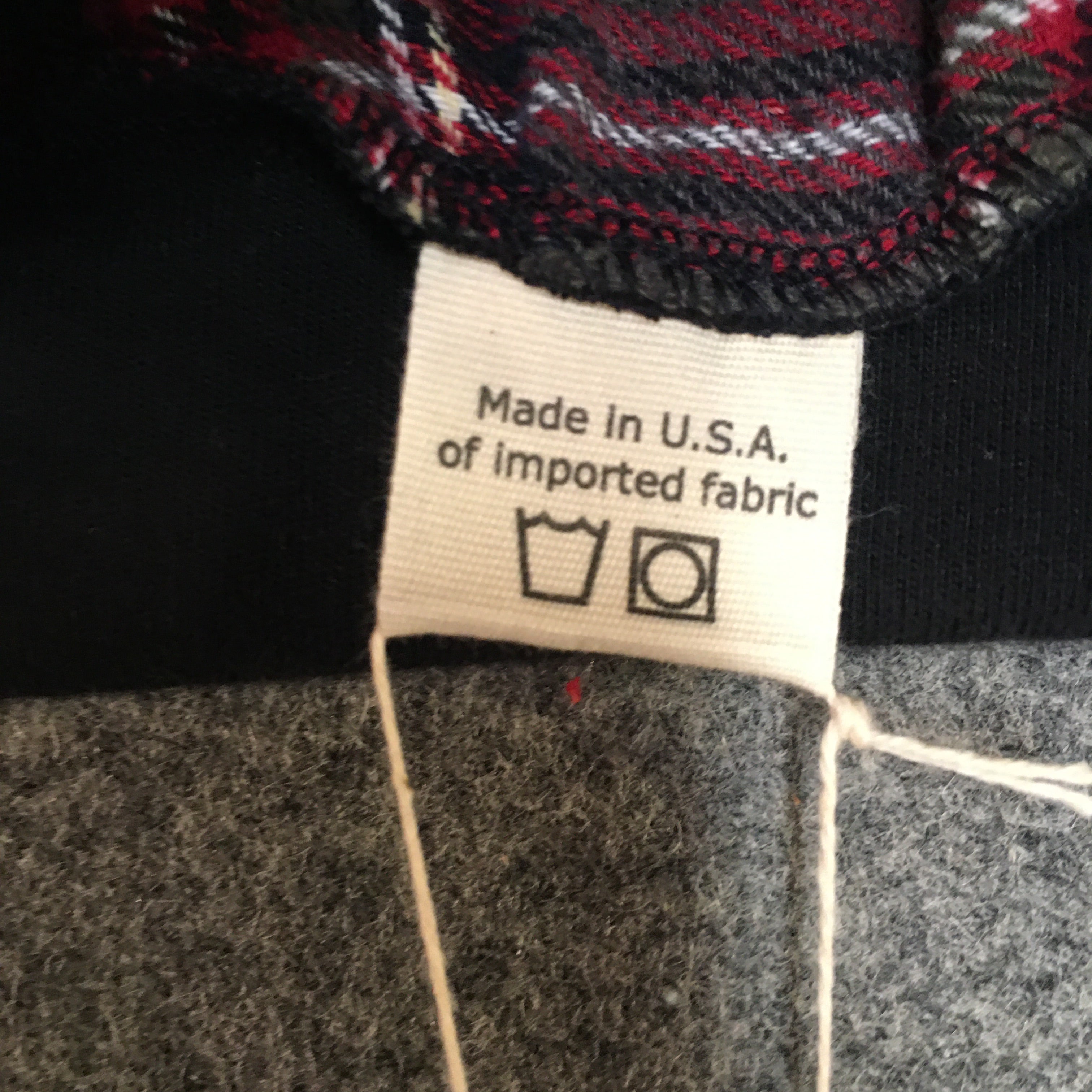 Midi Flannel Plaid Skirt (4-5)