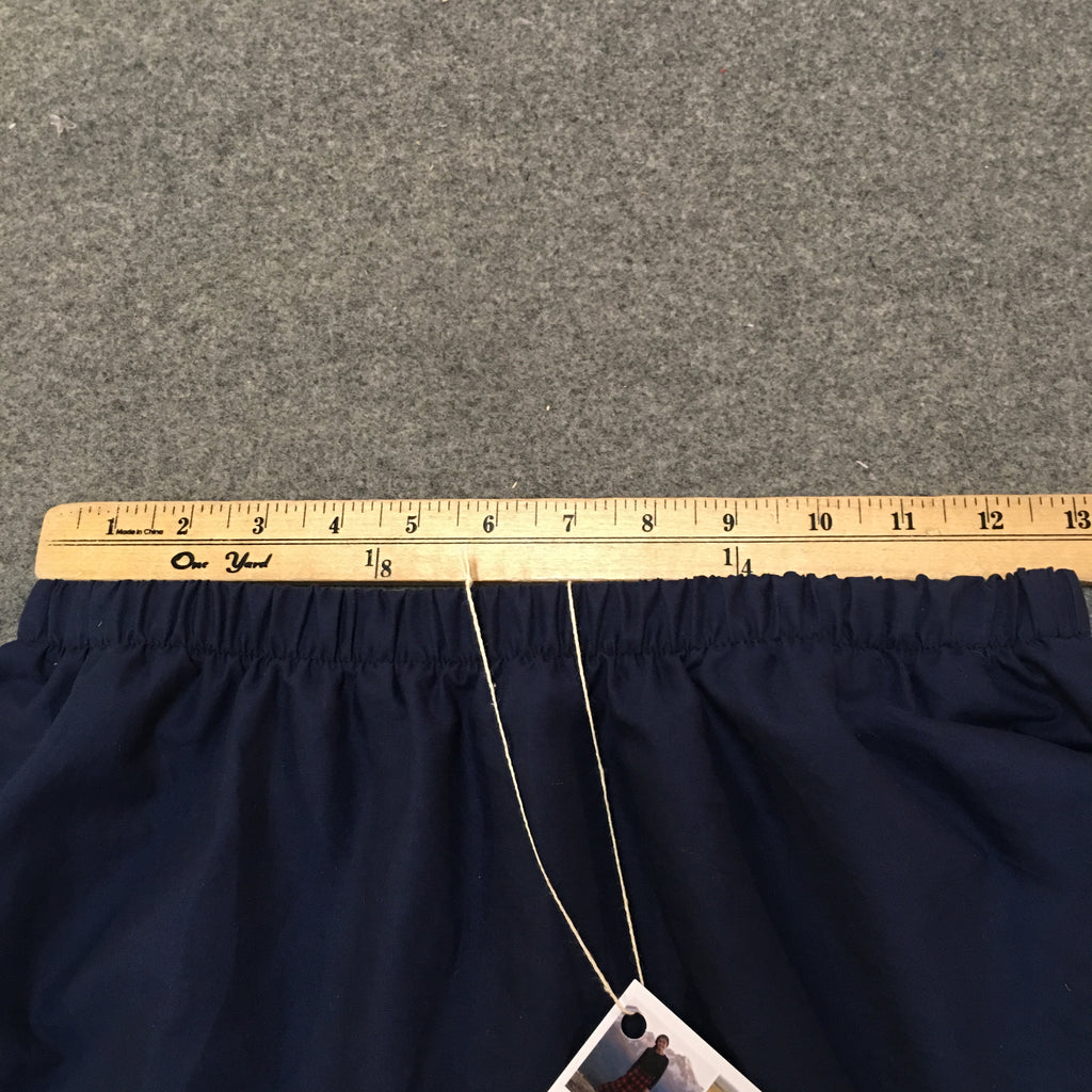 Midi Organic Cotton Blue Skirt (14-16)