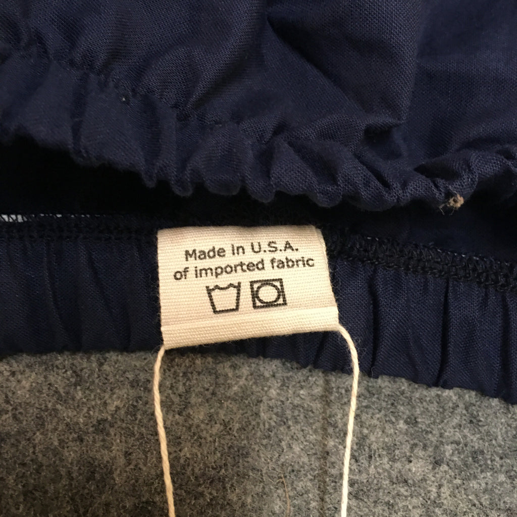 Midi Organic Cotton Blue Skirt (14-16)