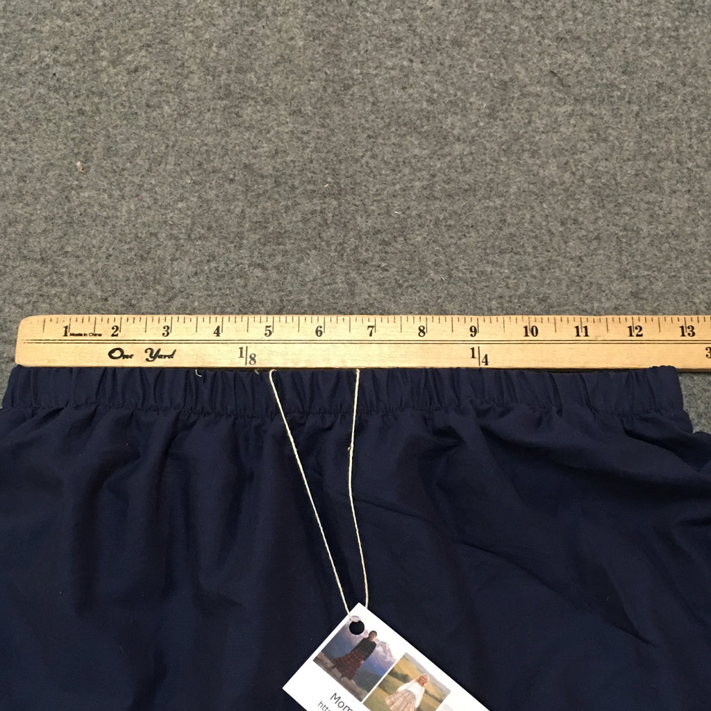 Midi Organic Cotton Blue Skirt (14-16)