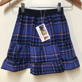 Midi Flannel Plaid Skirt (3)