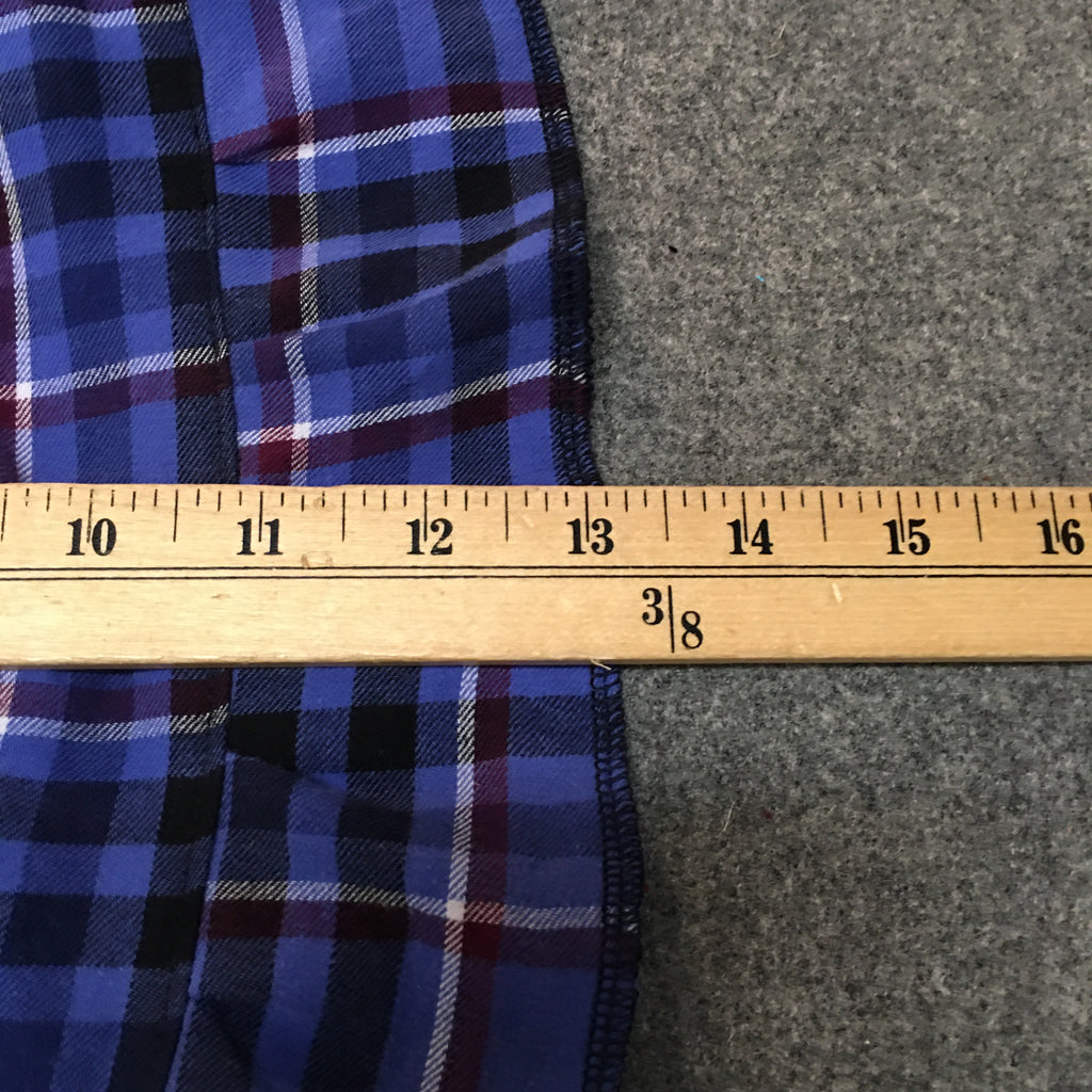 Midi Flannel Plaid Skirt (3)