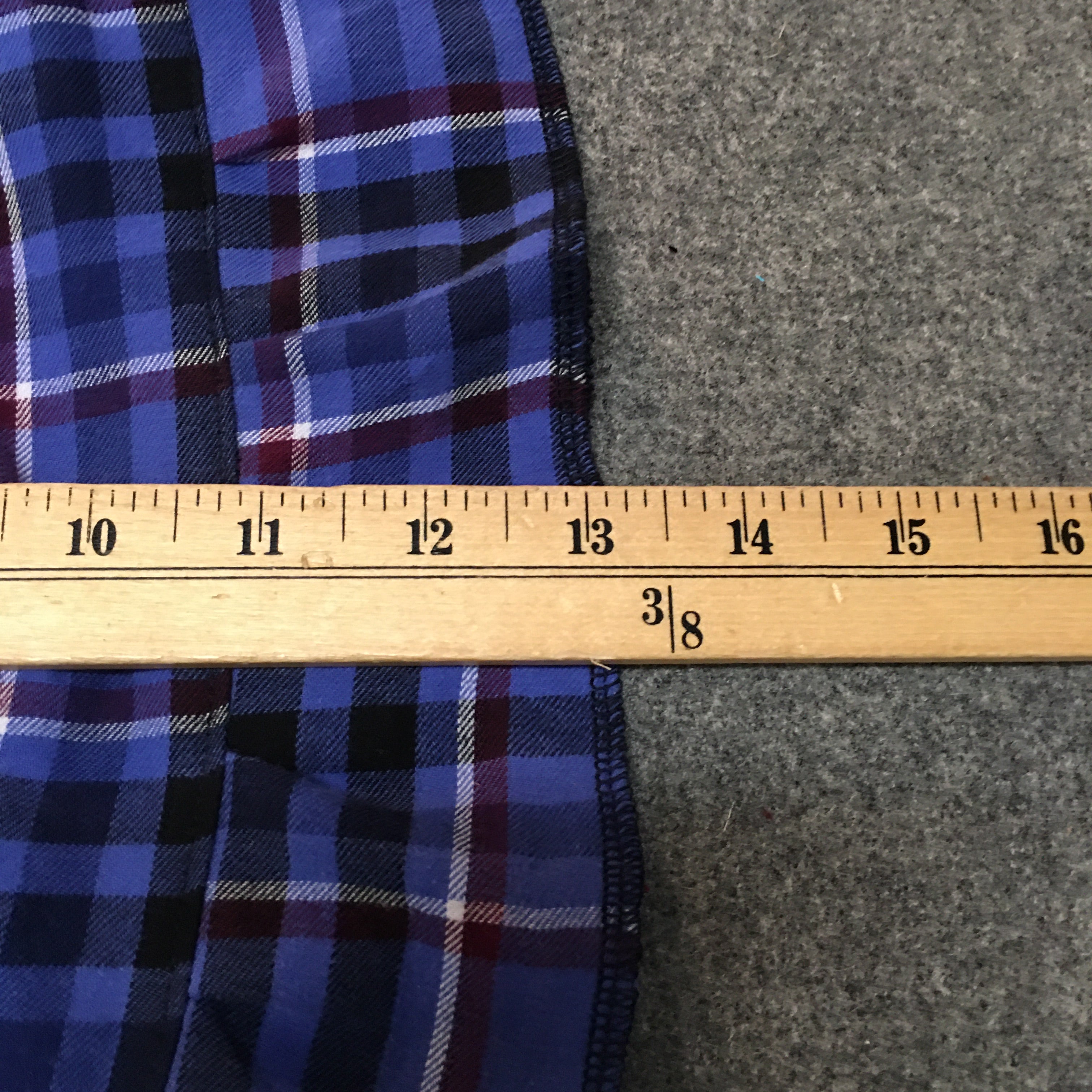 Midi Flannel Plaid Skirt (3)